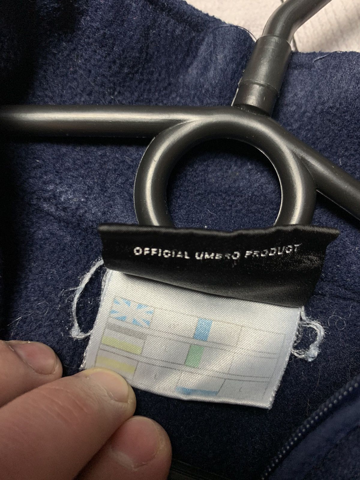 Umbro × Vintage Vintage Umbro England soccer fleece sweatshirt zip 1/4 L Size US L / EU 52-54 / 3 - 5 Thumbnail