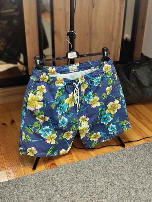 Vintage Vintage 90's Flowers Art Casual Shorts Streetwear Hawaiian Size US 34 / EU 50 - 9 Thumbnail