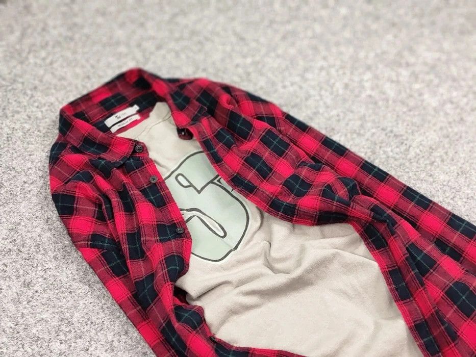 Flannel Vintage Flannel Shirt Travis Scott Style Size US XL / EU 56 / 4 - 6 Thumbnail