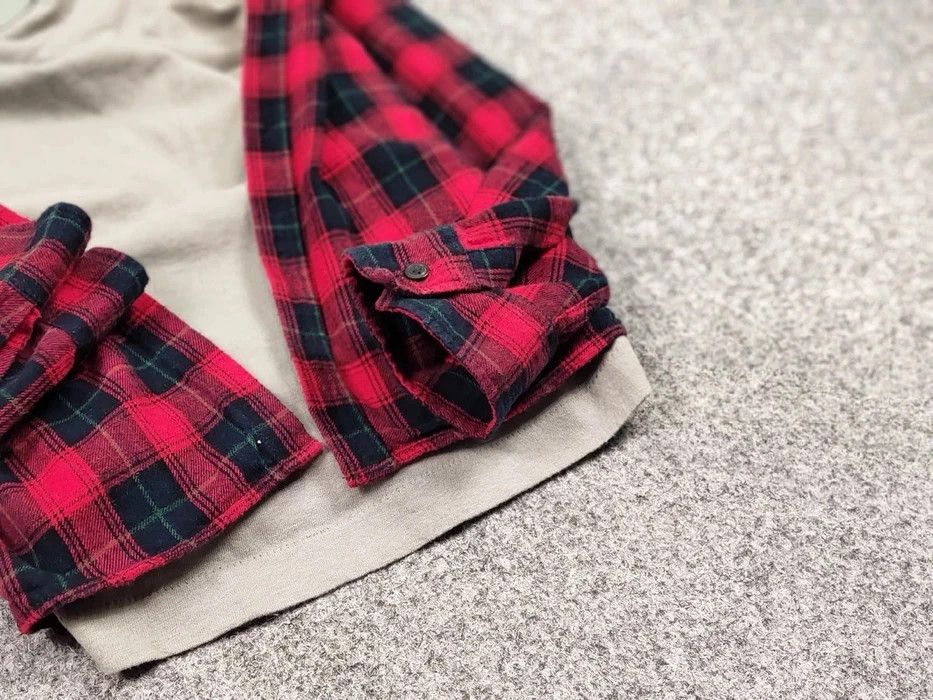 Flannel Vintage Flannel Shirt Travis Scott Style Size US XL / EU 56 / 4 - 7 Thumbnail