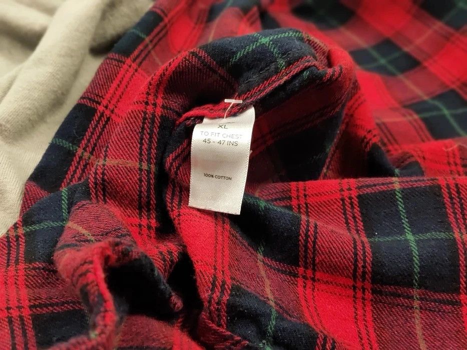 Flannel Vintage Flannel Shirt Travis Scott Style Size US XL / EU 56 / 4 - 9 Thumbnail