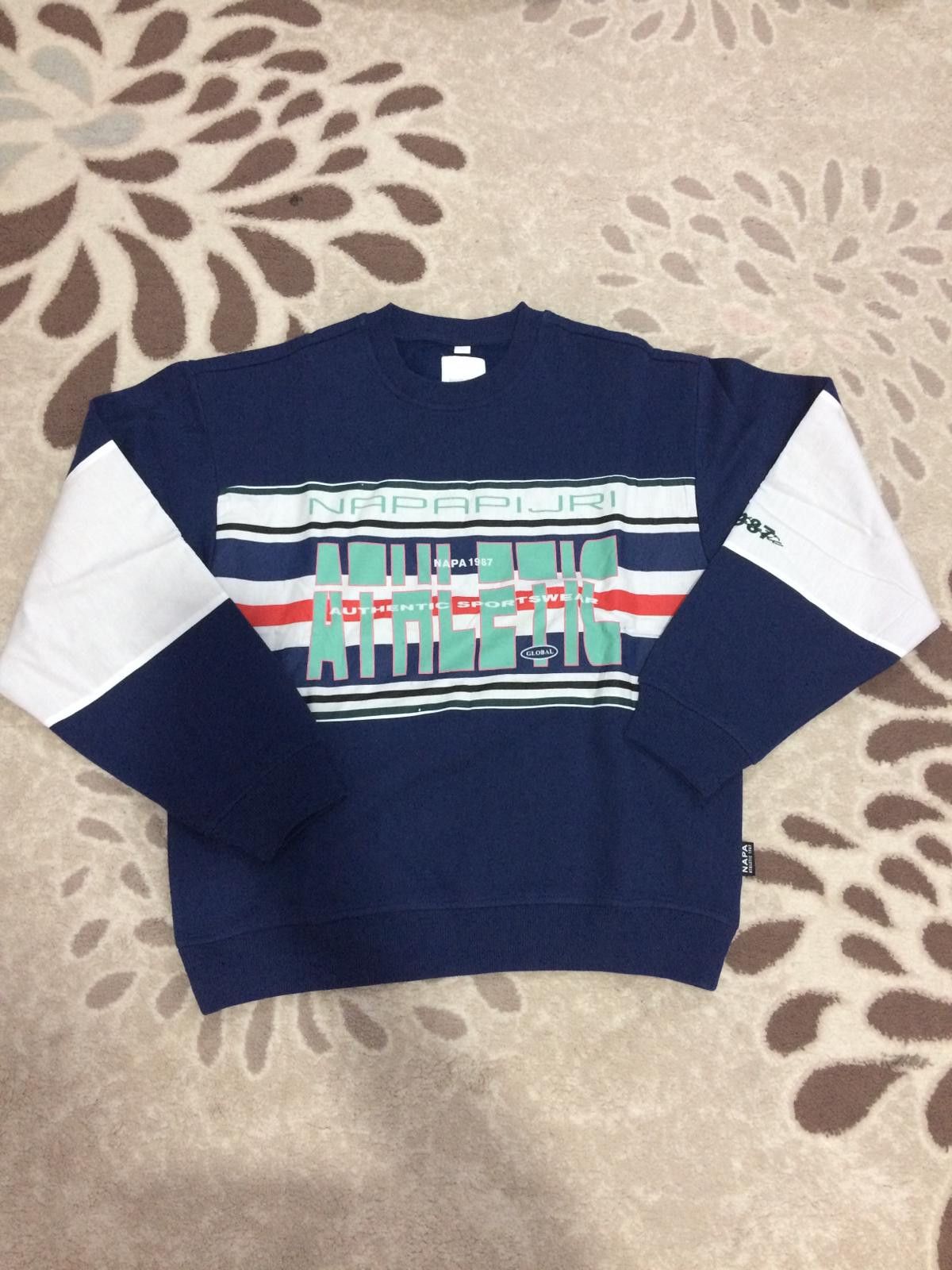 Napapijri Athletic Sweatshirt Size US M / EU 48-50 / 2 - 1 Thumbnail