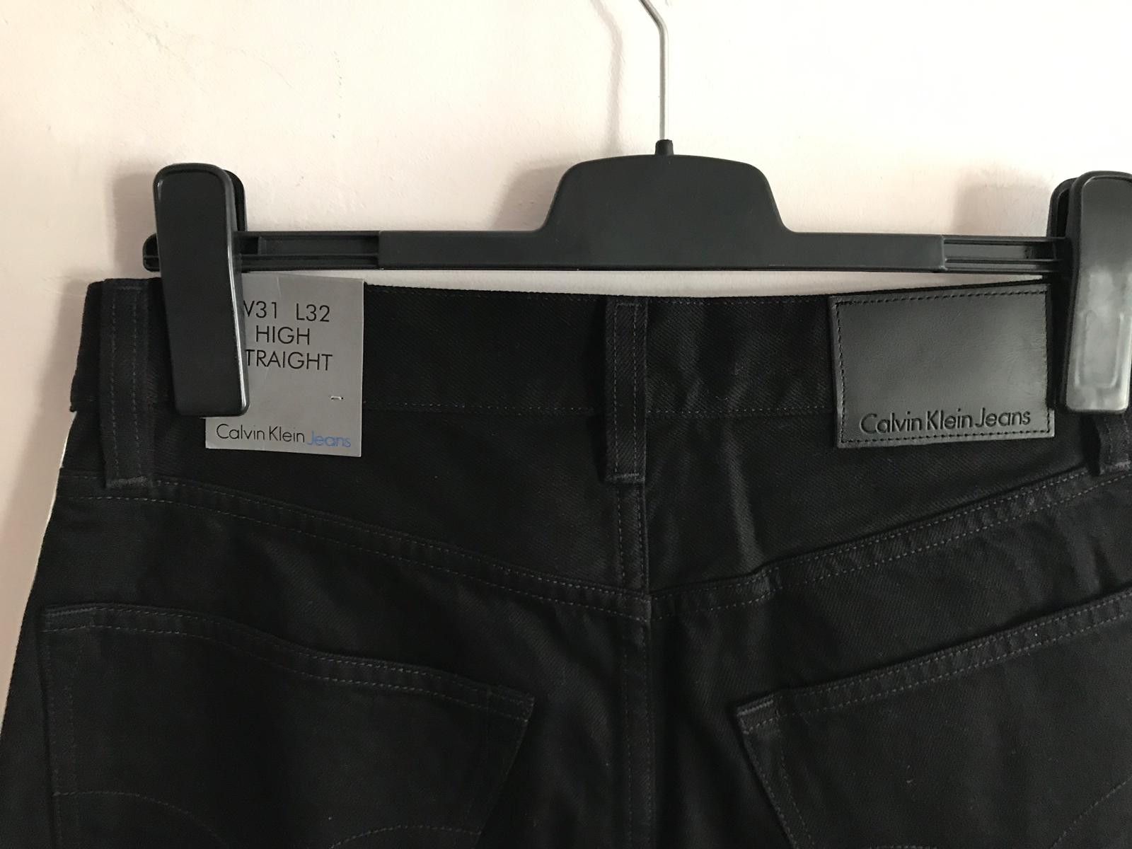 Calvin Klein Calvin Klein High Waist Side Stripe Slim Fit Jean Size US 31 - 10 Thumbnail
