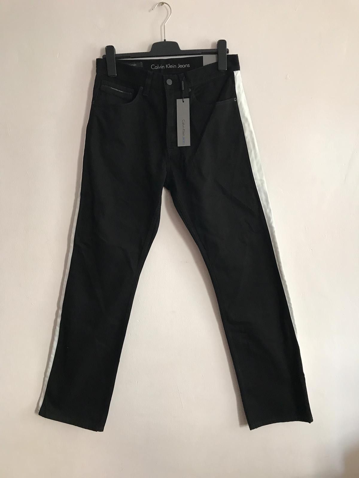 Calvin Klein Calvin Klein High Waist Side Stripe Slim Fit Jean Size US 31 - 4 Thumbnail