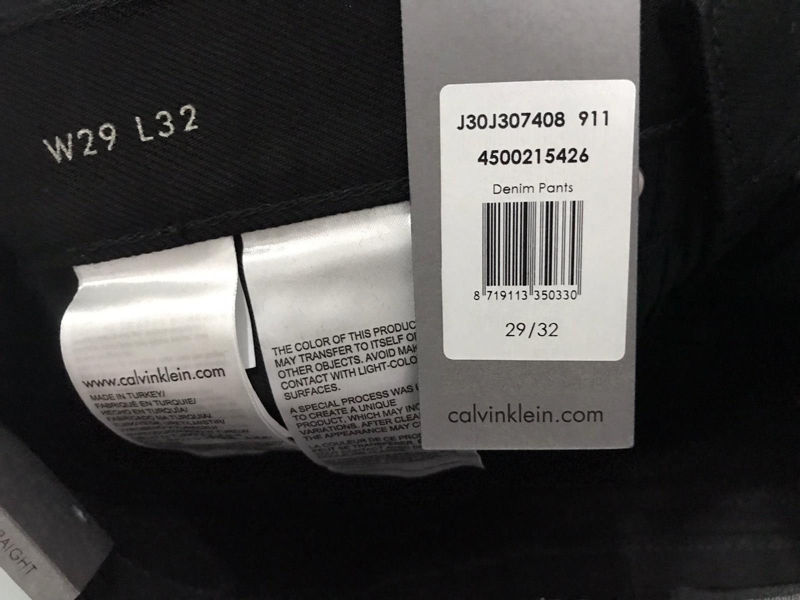 Calvin Klein Calvin Klein High Waist Side Stripe Slim Fit Jean Size US 29 - 8 Thumbnail