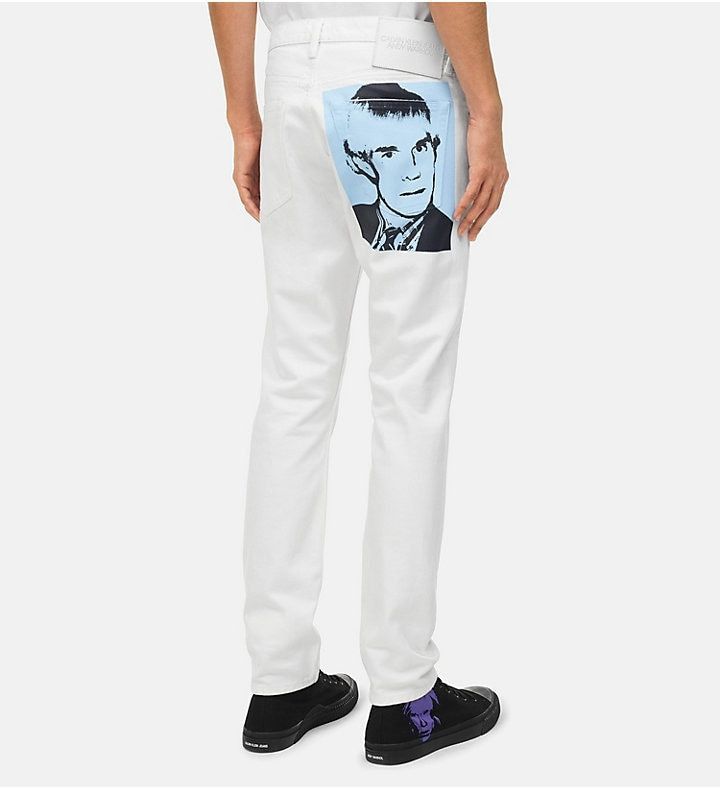 Andy Warhol × Calvin Klein Andy Warhol x Calvin Klein Portrait Athletic Taper Jean Size US 30 / EU 46 - 1 Thumbnail
