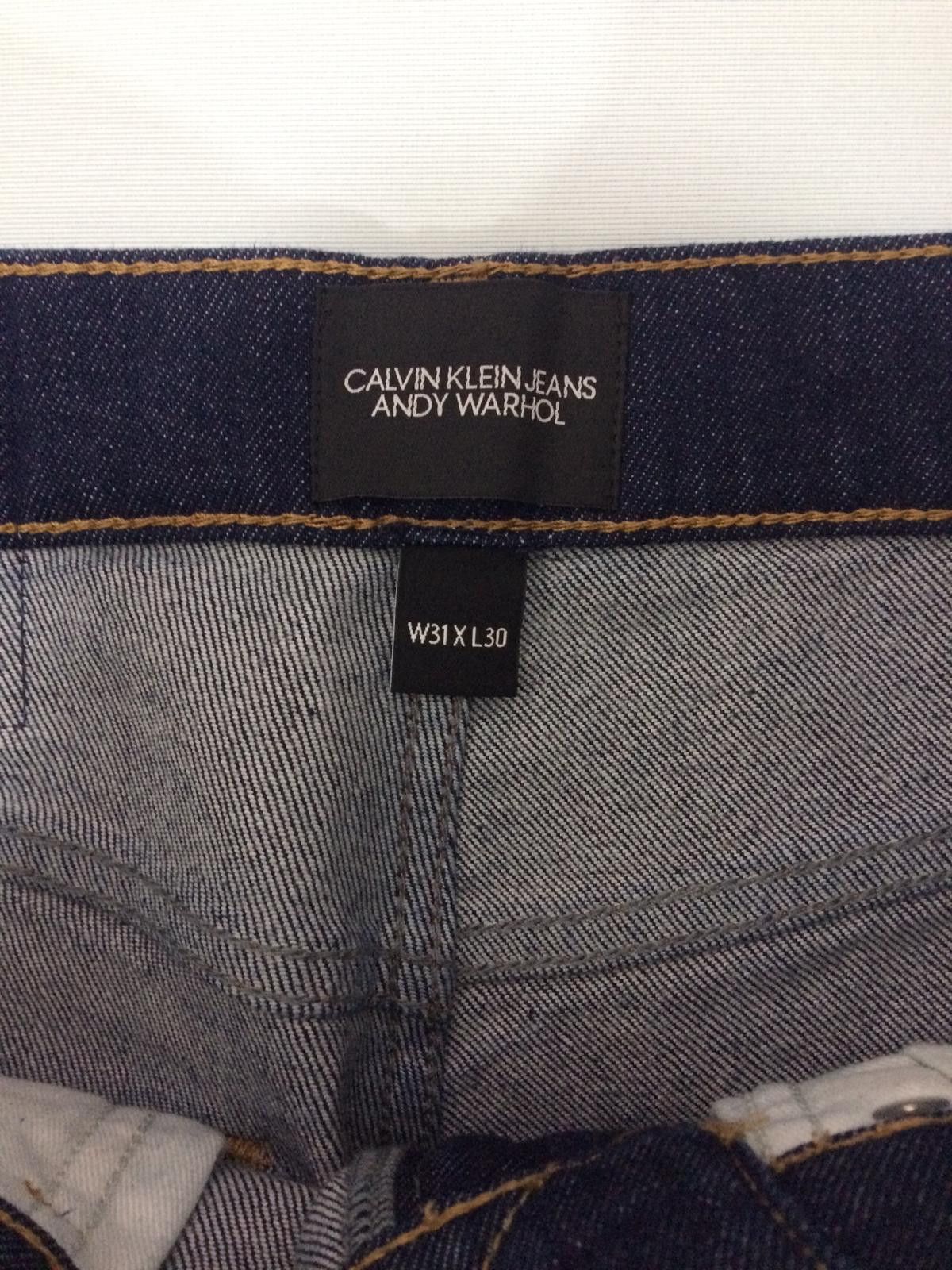 Andy Warhol Andy Warhol x Calvin Klein Portrait Athletic Taper Jean Size US 31 - 5 Thumbnail