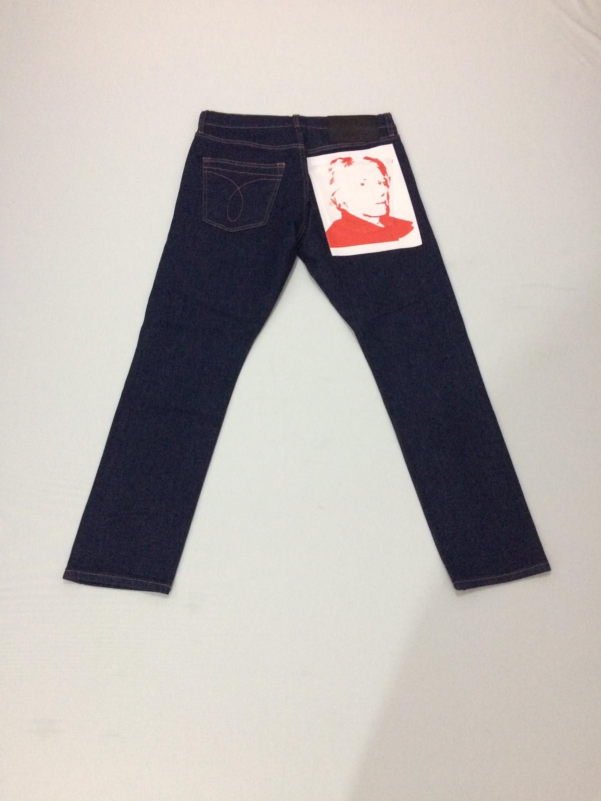 Andy Warhol Andy Warhol x Calvin Klein Portrait Athletic Taper Jean Size US 31 - 6 Thumbnail