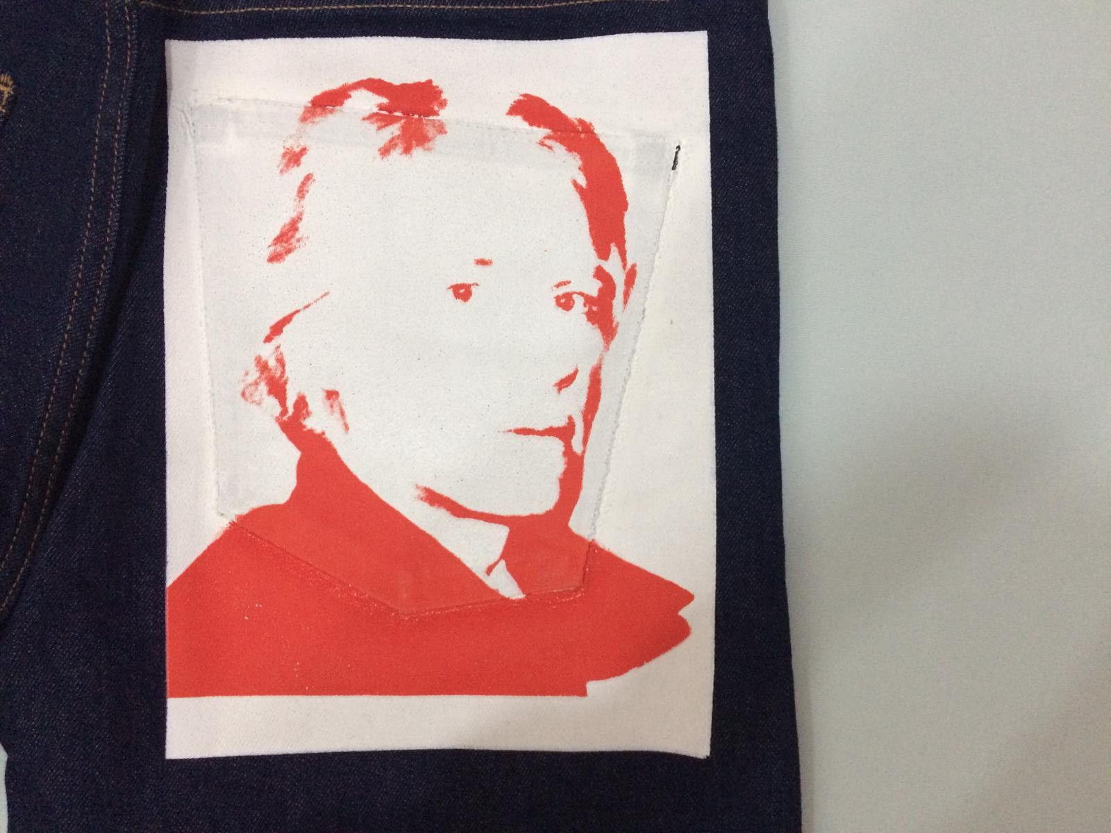 Andy Warhol Andy Warhol x Calvin Klein Portrait Athletic Taper Jean Size US 31 - 7 Thumbnail