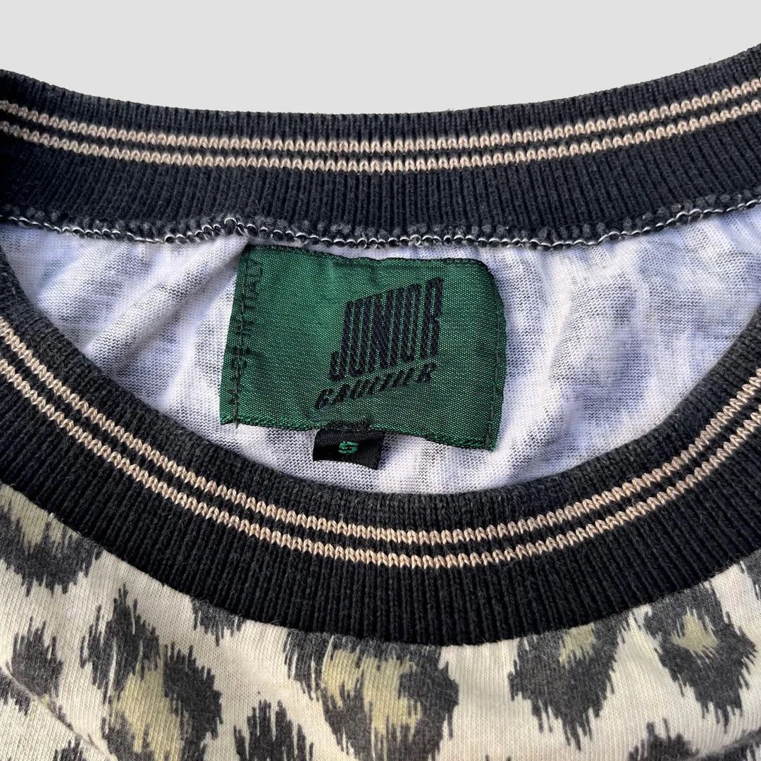 Jean Paul Gaultier Jean-Paul Gaultier 90s Vintage Junior Leopard Italy Tank Top Size S / US 4 / IT 40 - 2 Thumbnail
