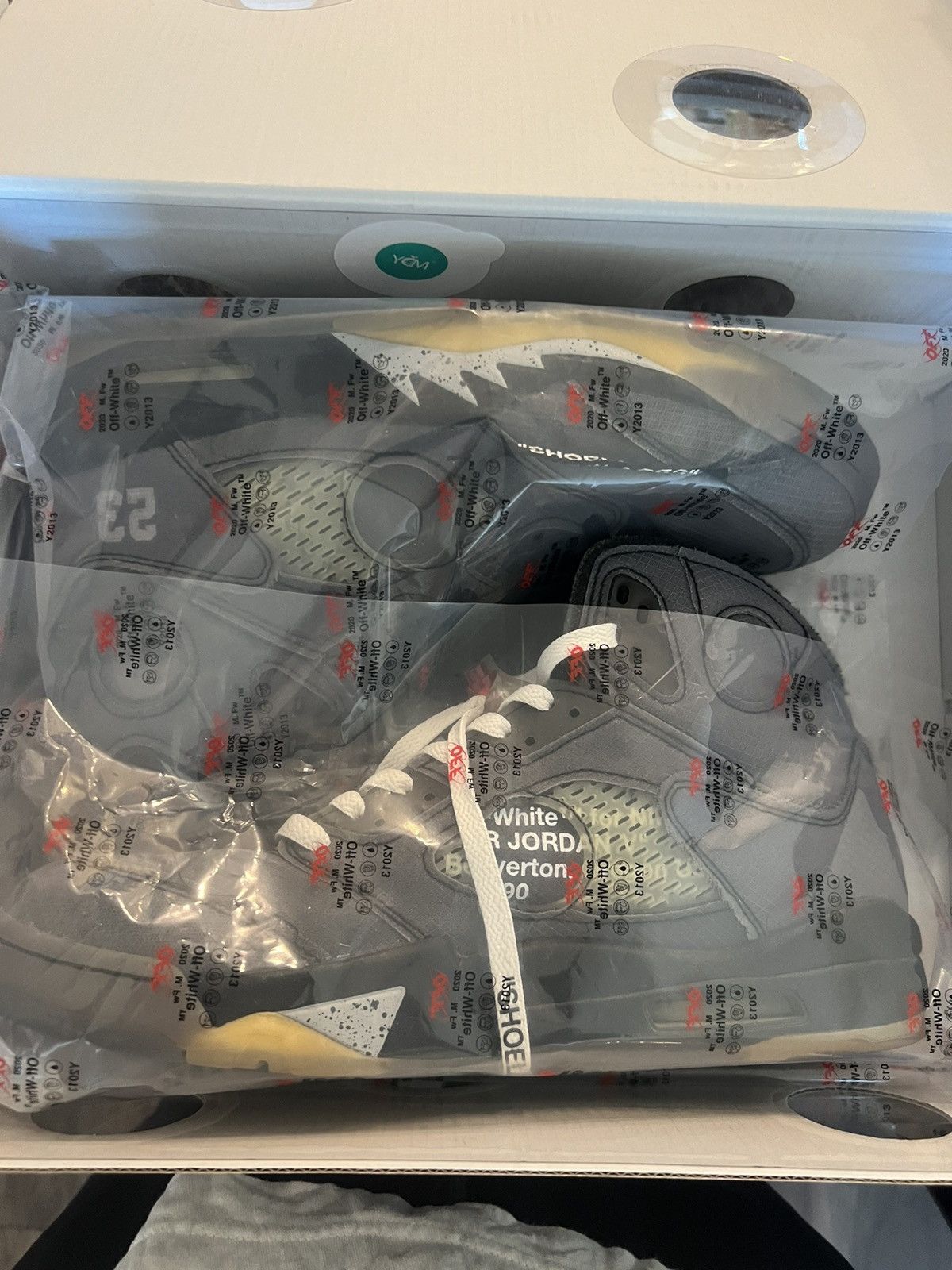Jordan Brand Off white Air Jordan 5 Size US 11 / EU 44 - 4 Thumbnail