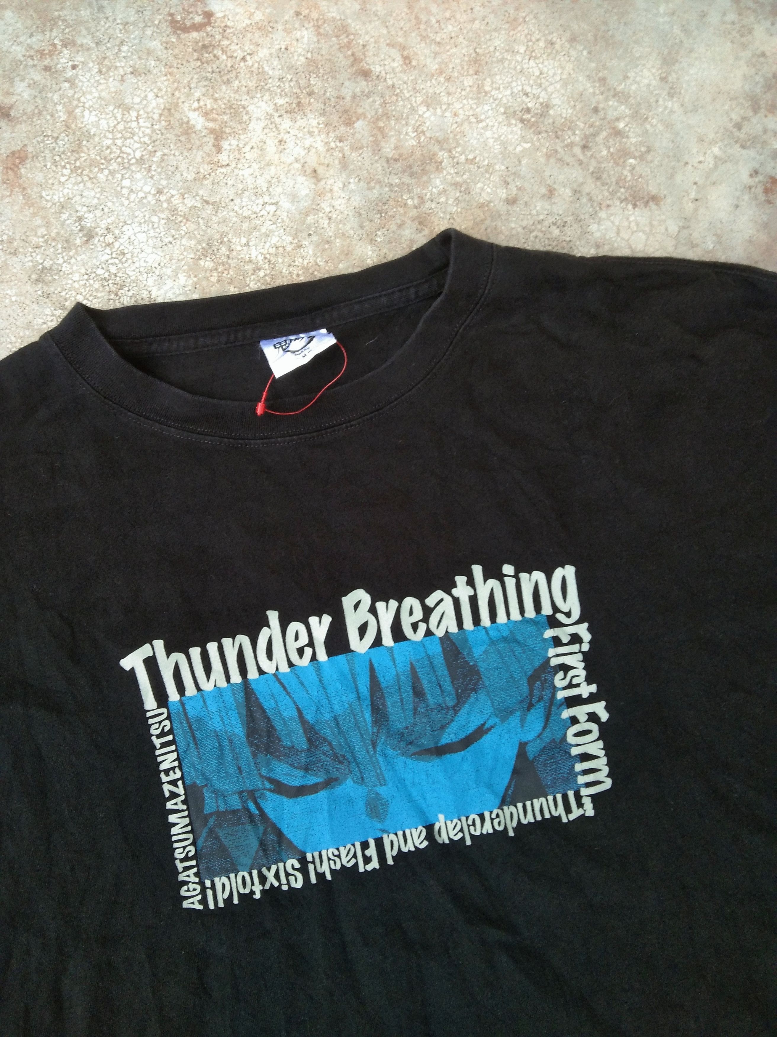 Cartoon Network Japan Anime T Shirt Zenitsu Thunder Breathing First Form Size US M / EU 48-50 / 2 - 3 Thumbnail