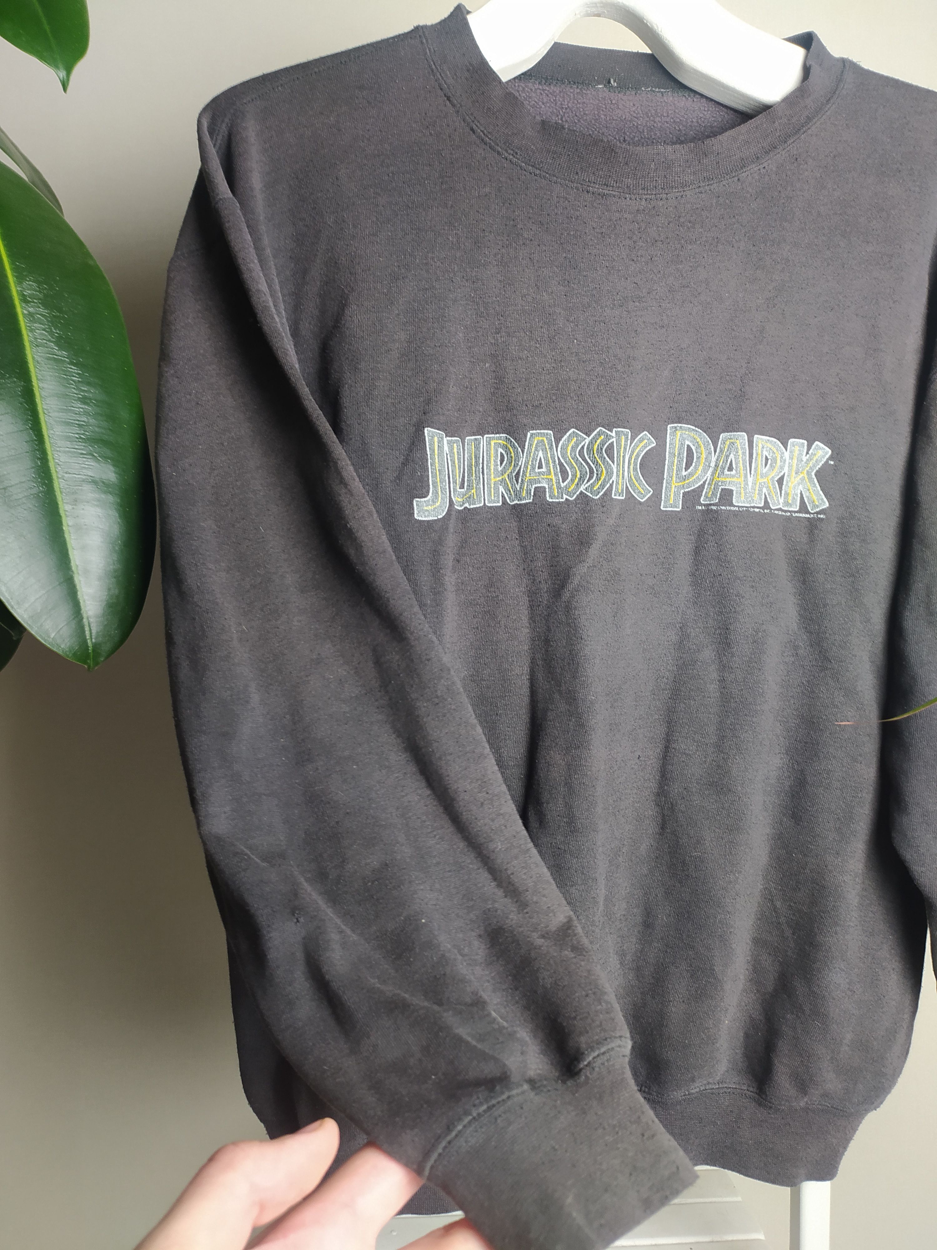 Vintage Jurassic Park merch 1992 sweatshirt grunge punk lgb faded Size US S / EU 44-46 / 1 - 2 Thumbnail