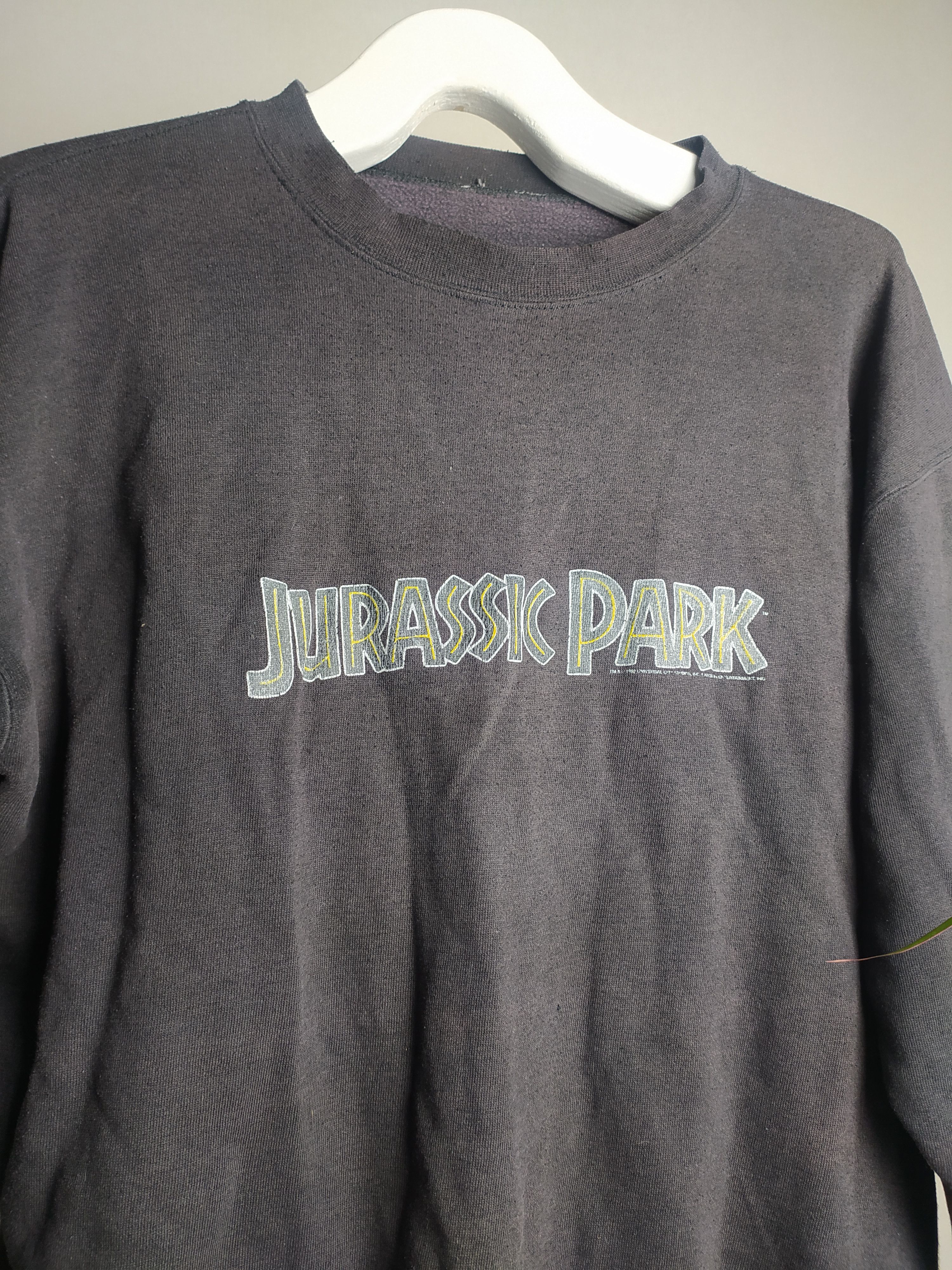 Vintage Jurassic Park merch 1992 sweatshirt grunge punk lgb faded Size US S / EU 44-46 / 1 - 3 Thumbnail