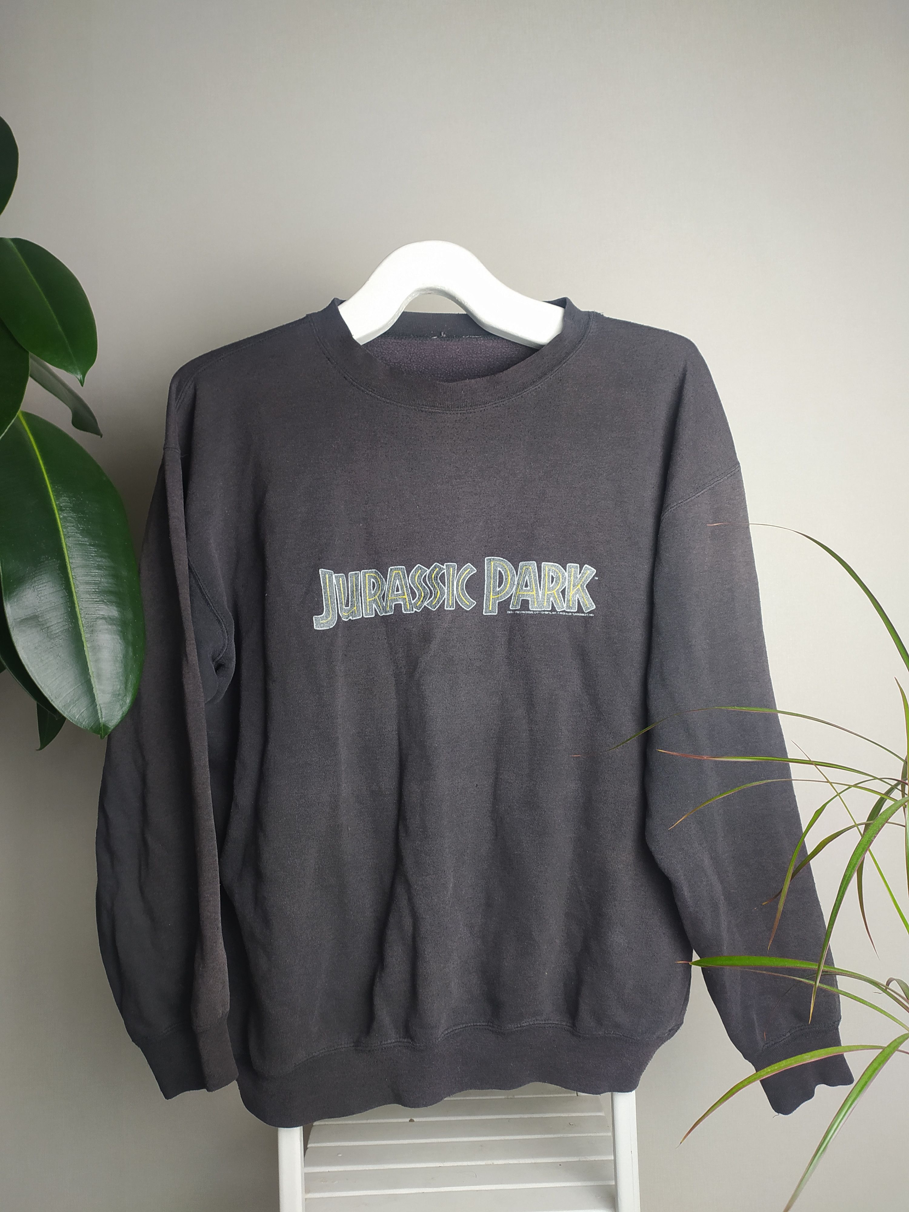 Vintage Jurassic Park merch 1992 sweatshirt grunge punk lgb faded Size US S / EU 44-46 / 1 - 1 Thumbnail