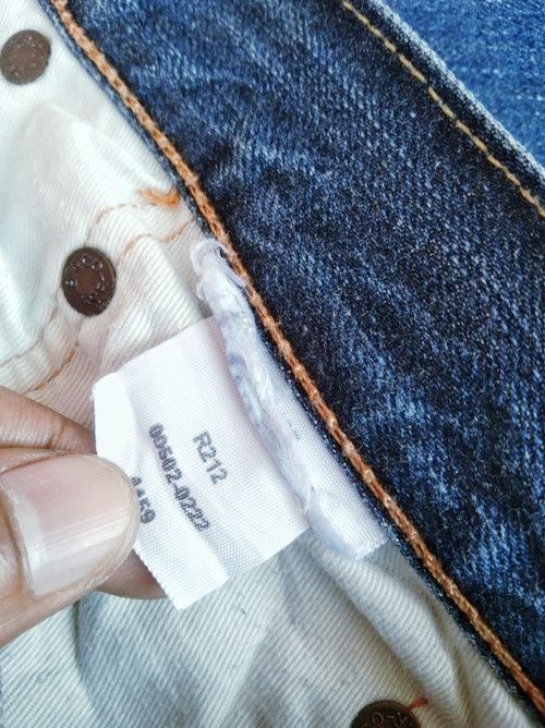 Levi's Vintage Levis Jeans 502 Distressed Denim 36x32 Size US 36 / EU 52 - 9 Thumbnail