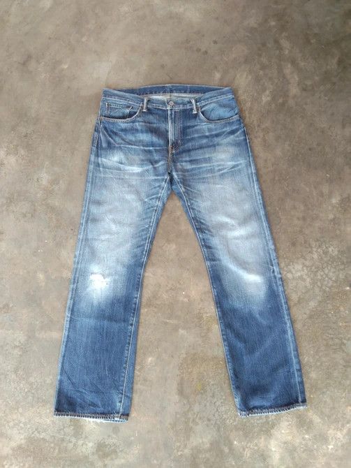 Levi's Vintage Levis Jeans 502 Distressed Denim 36x32 Size US 36 / EU 52 - 1 Thumbnail