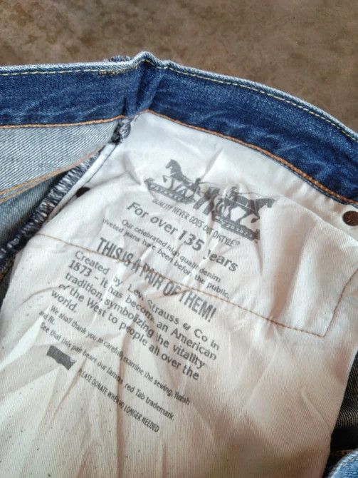 Levi's Vintage Levis Jeans 502 Distressed Denim 36x32 Size US 36 / EU 52 - 7 Thumbnail