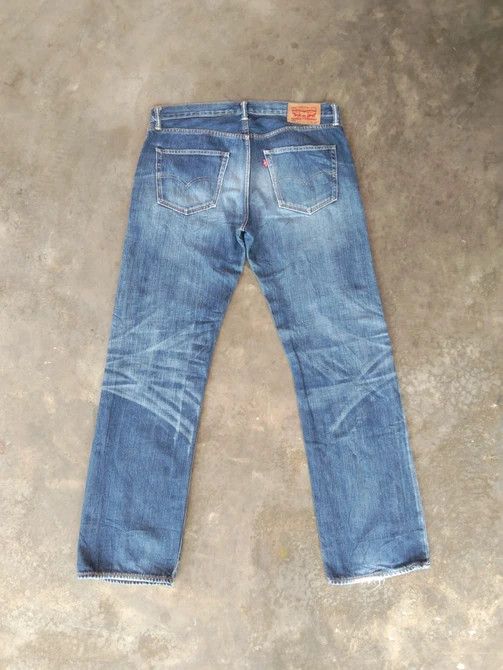 Levi's Vintage Levis Jeans 502 Distressed Denim 36x32 Size US 36 / EU 52 - 2 Thumbnail