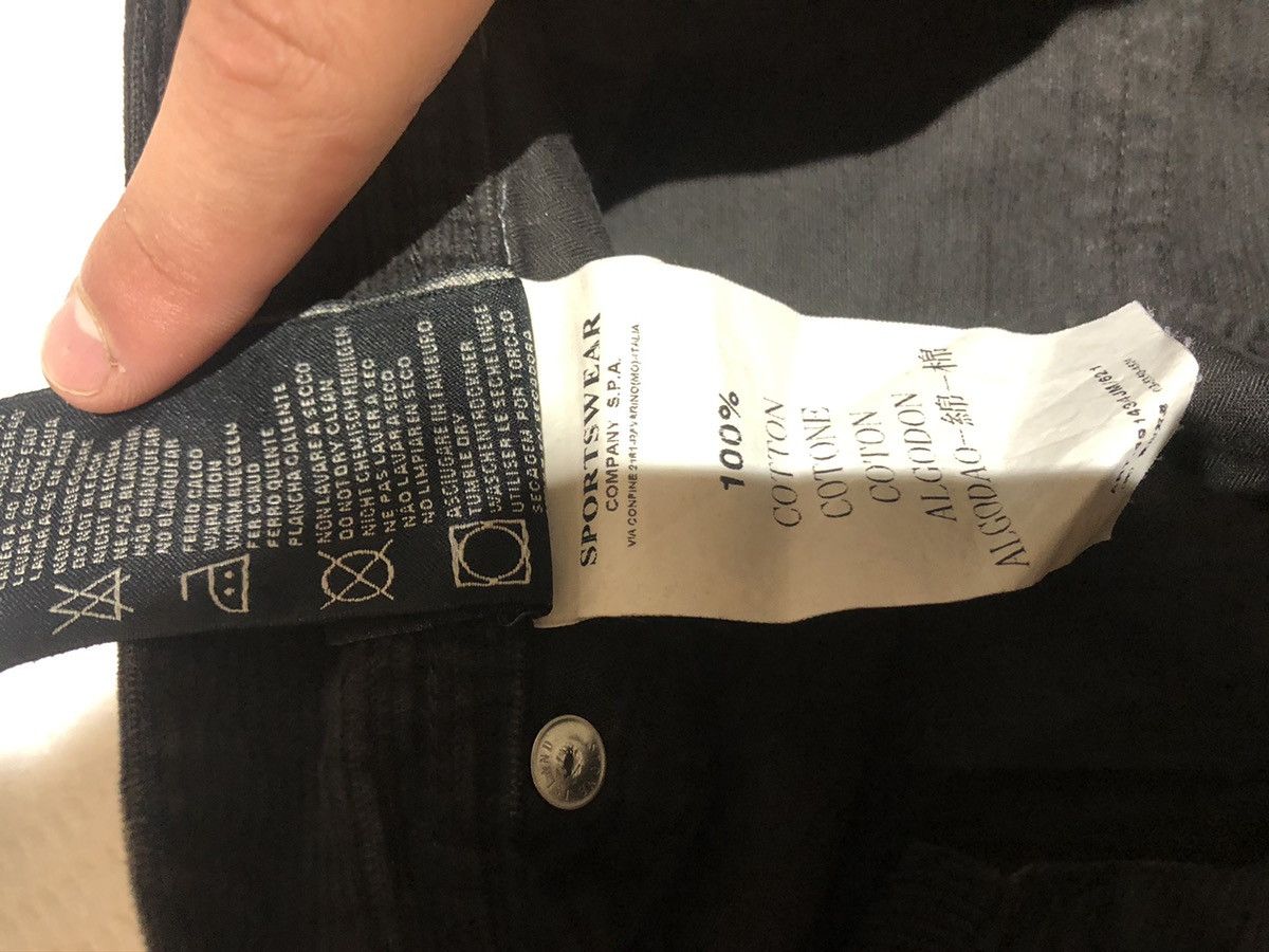 Stone Island Black Corduroy Stone Island Denim Size US 30 / EU 46 - 9 Thumbnail