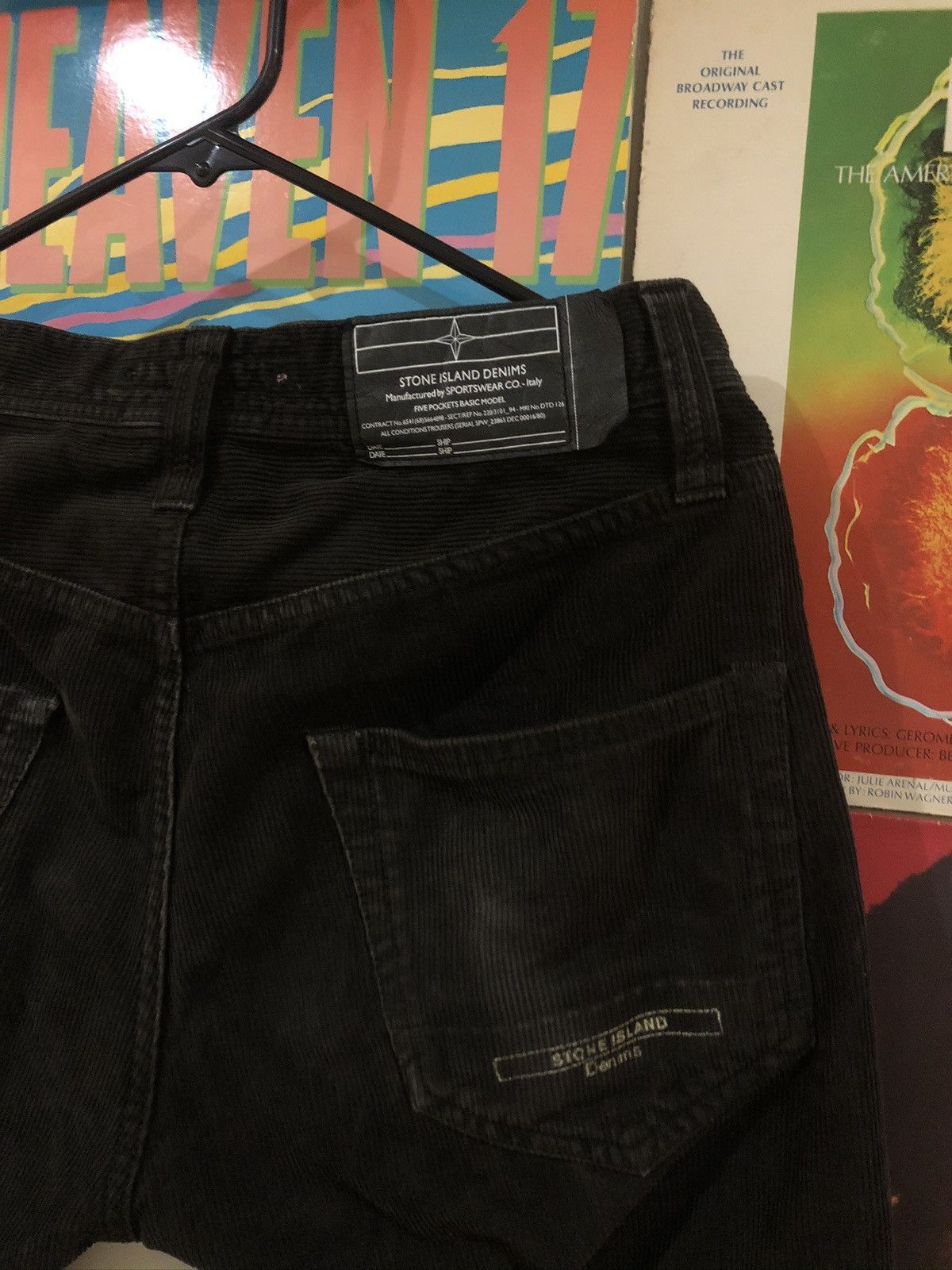 Stone Island Black Corduroy Stone Island Denim Size US 30 / EU 46 - 3 Thumbnail