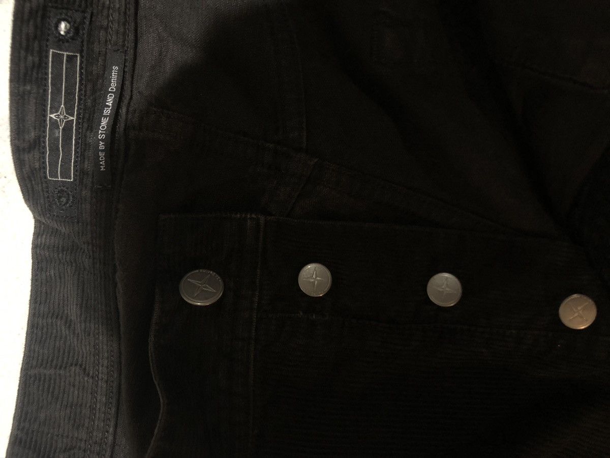 Stone Island Black Corduroy Stone Island Denim Size US 30 / EU 46 - 10 Thumbnail
