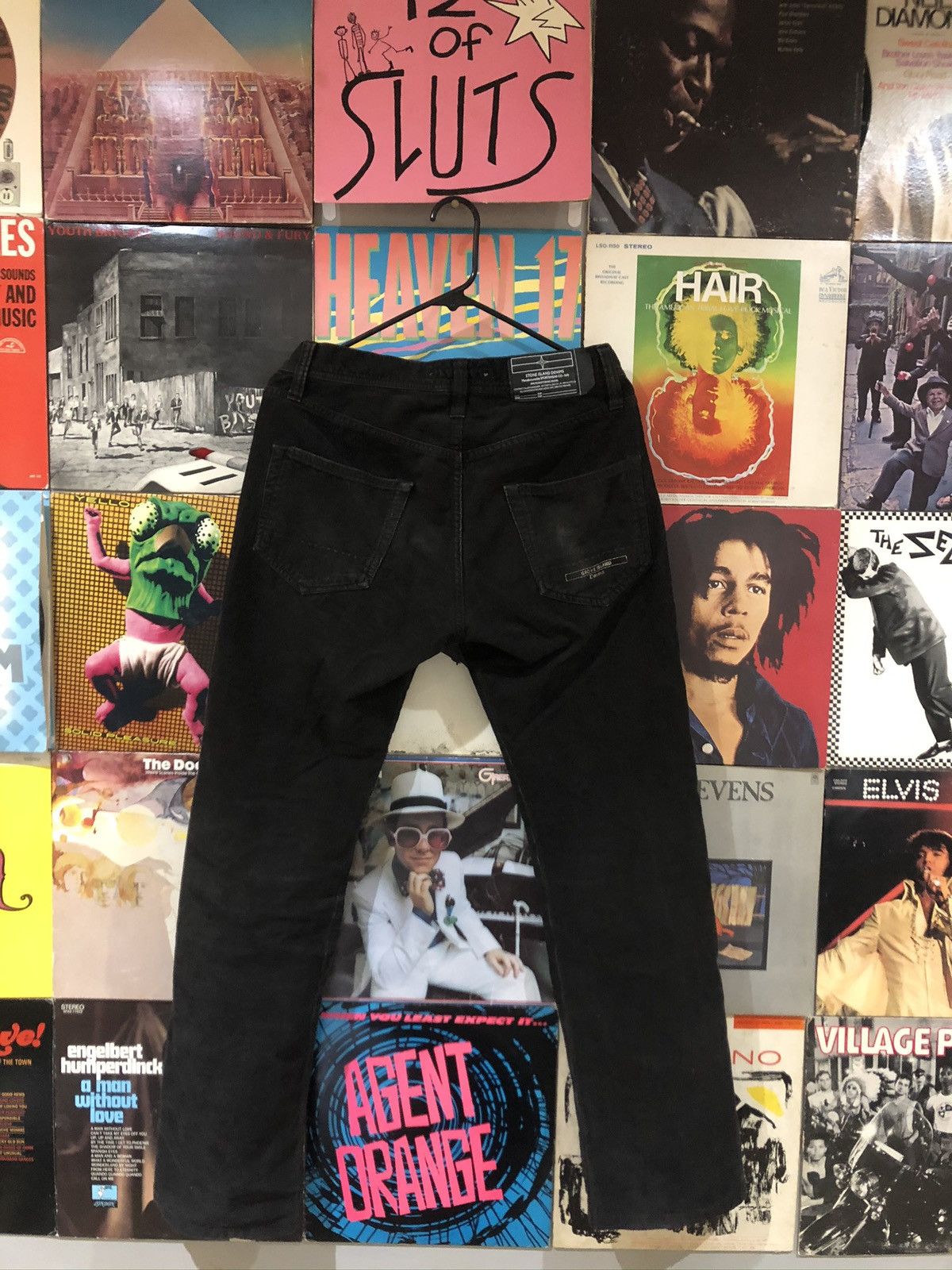 Stone Island Black Corduroy Stone Island Denim Size US 30 / EU 46 - 2 Thumbnail