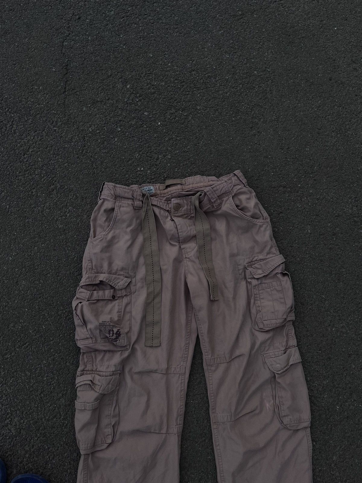 Japanese Brand VINTAGE JAPANESE STYLE MULTI POCKET MILITARY CARGO PANTS Size US 36 / EU 52 - 12 Thumbnail