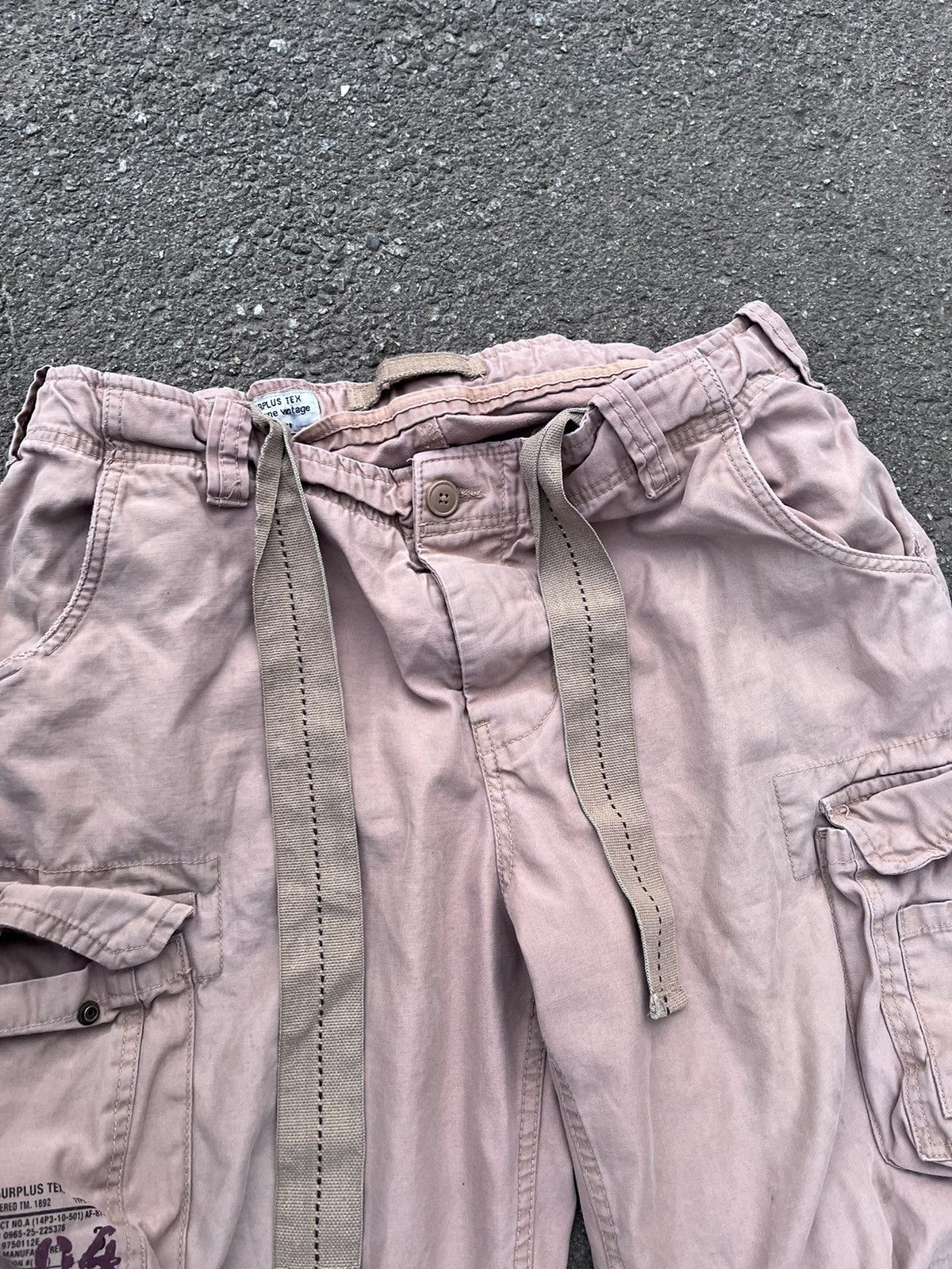 Japanese Brand VINTAGE JAPANESE STYLE MULTI POCKET MILITARY CARGO PANTS Size US 36 / EU 52 - 7 Thumbnail