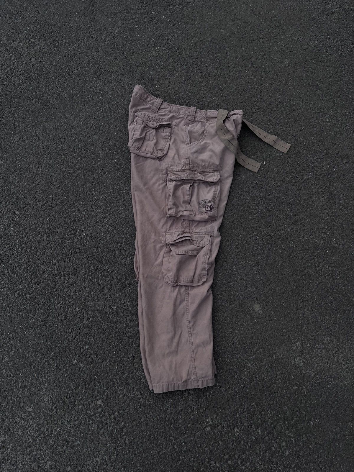 Japanese Brand VINTAGE JAPANESE STYLE MULTI POCKET MILITARY CARGO PANTS Size US 36 / EU 52 - 16 Thumbnail