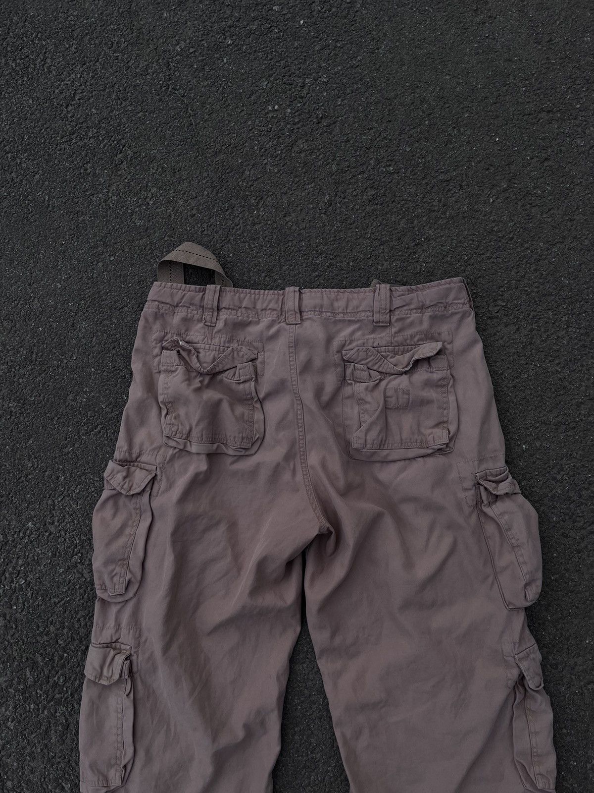 Japanese Brand VINTAGE JAPANESE STYLE MULTI POCKET MILITARY CARGO PANTS Size US 36 / EU 52 - 18 Thumbnail