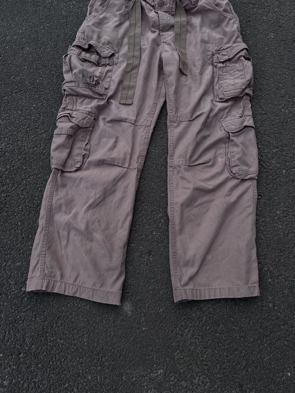 Japanese Brand VINTAGE JAPANESE STYLE MULTI POCKET MILITARY CARGO PANTS Size US 36 / EU 52 - 11 Thumbnail