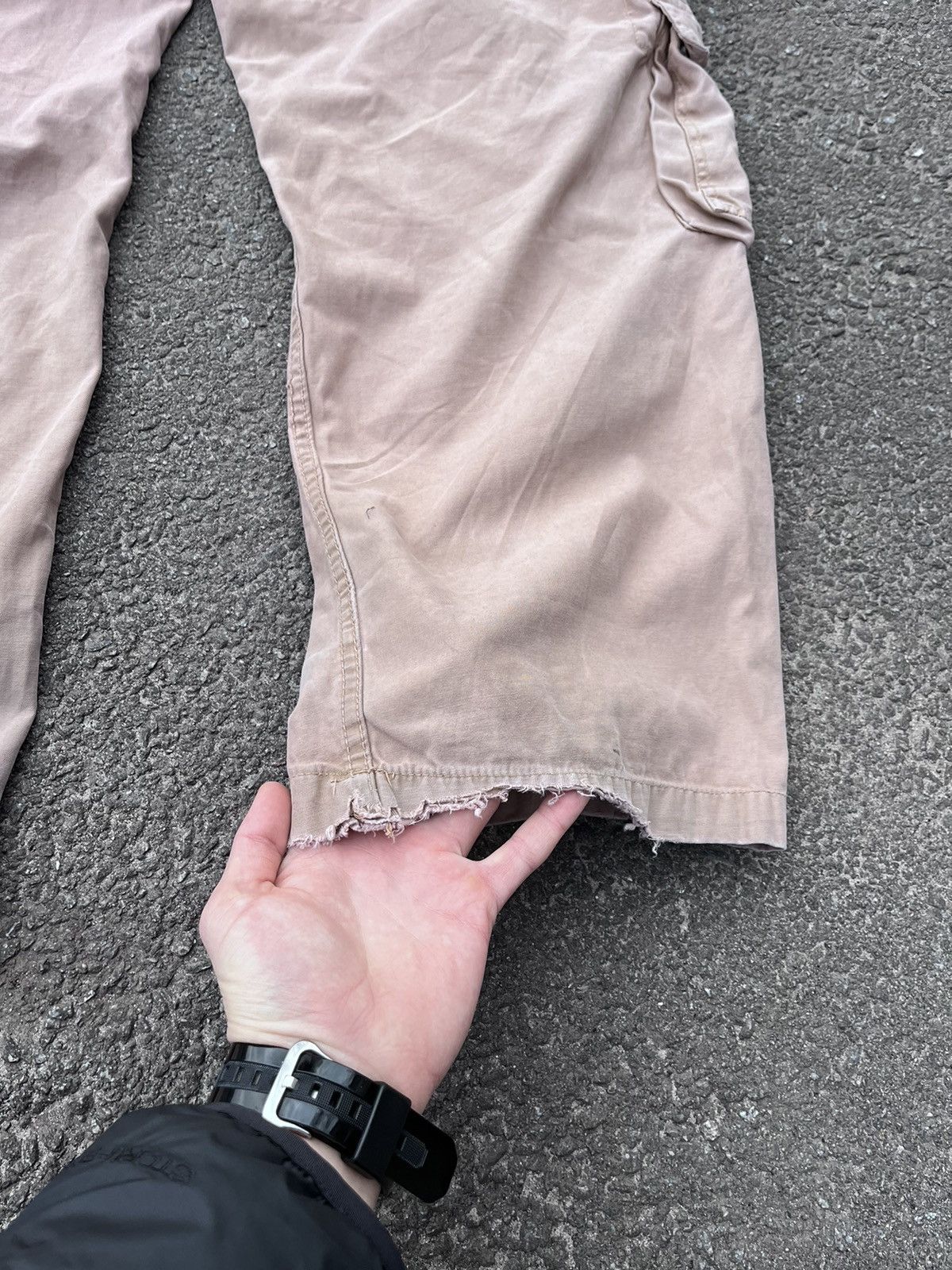 Japanese Brand VINTAGE JAPANESE STYLE MULTI POCKET MILITARY CARGO PANTS Size US 36 / EU 52 - 19 Thumbnail