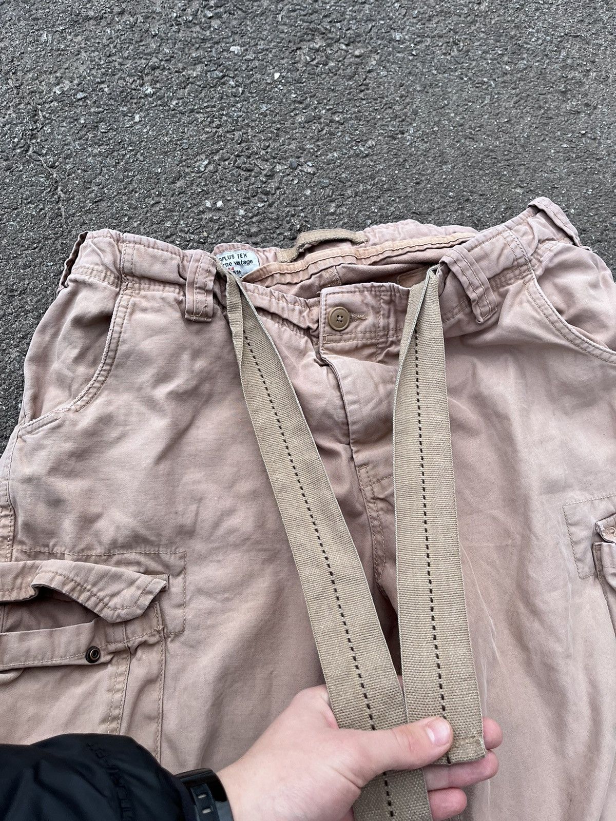 Japanese Brand VINTAGE JAPANESE STYLE MULTI POCKET MILITARY CARGO PANTS Size US 36 / EU 52 - 13 Thumbnail