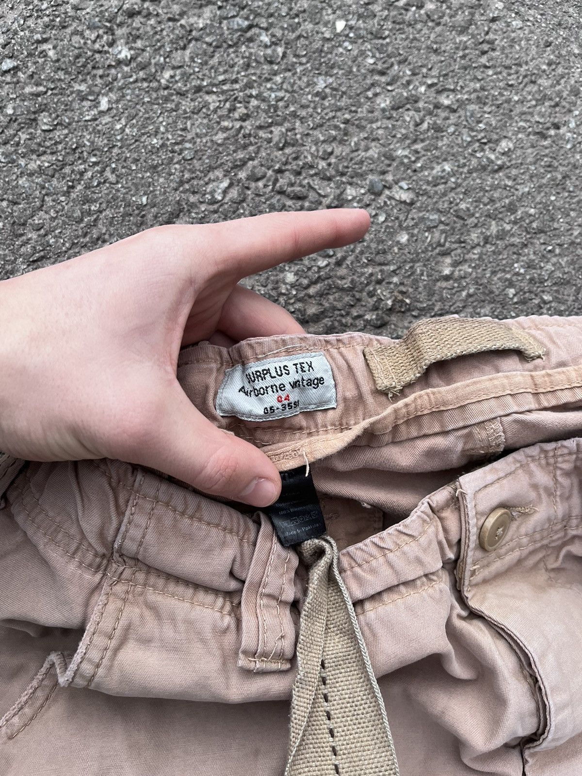Japanese Brand VINTAGE JAPANESE STYLE MULTI POCKET MILITARY CARGO PANTS Size US 36 / EU 52 - 6 Thumbnail
