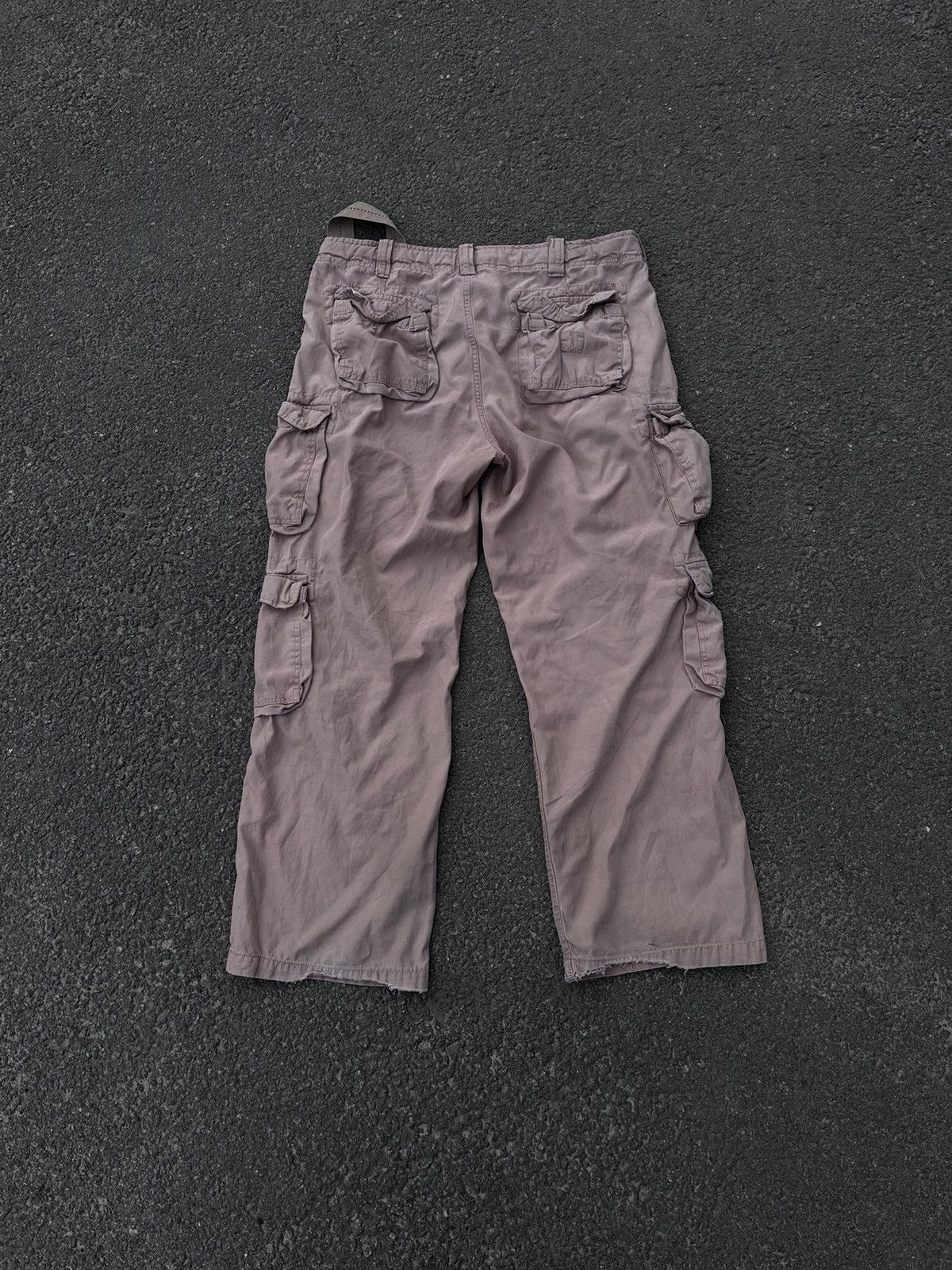 Japanese Brand VINTAGE JAPANESE STYLE MULTI POCKET MILITARY CARGO PANTS Size US 36 / EU 52 - 17 Thumbnail