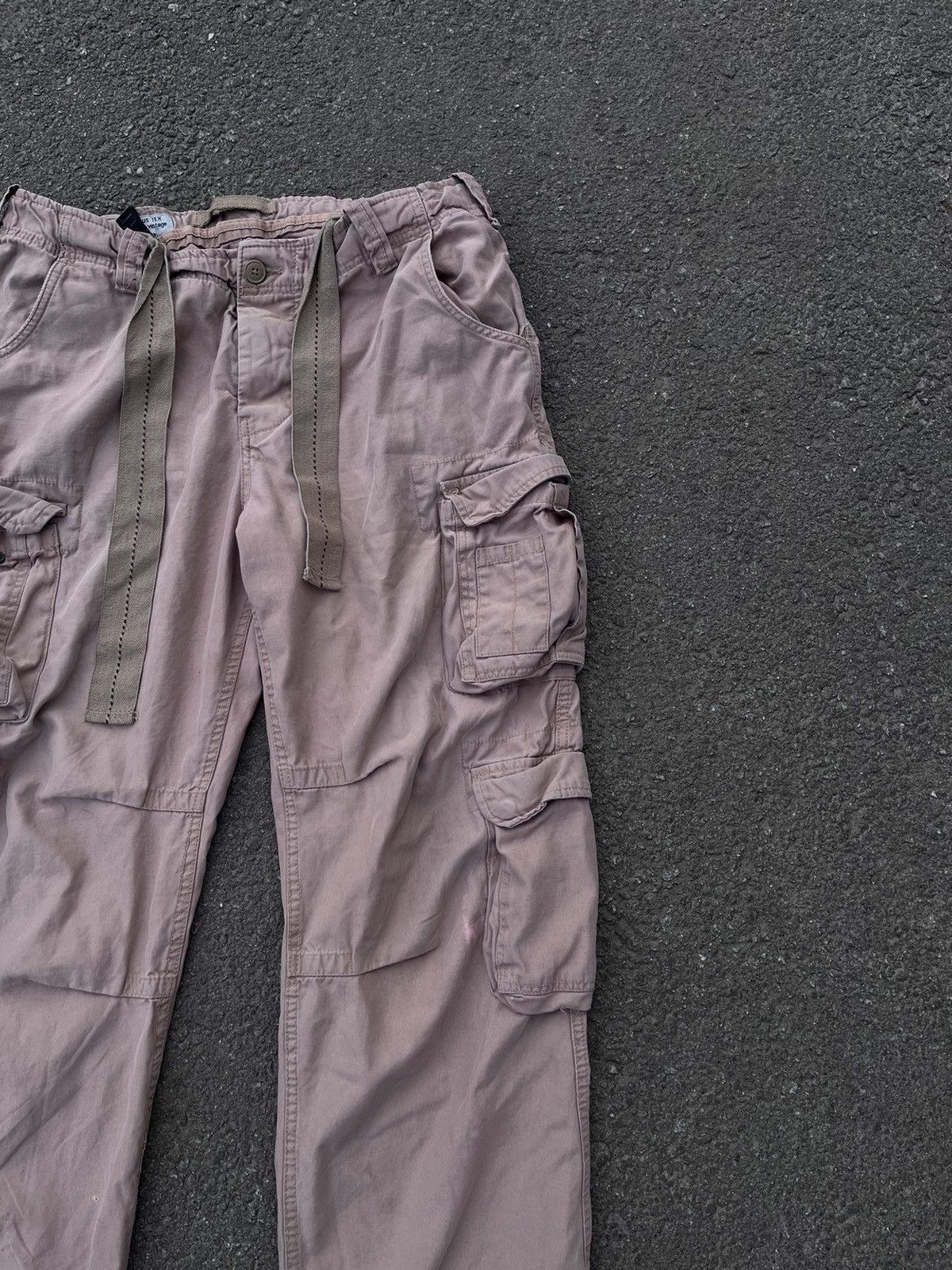Japanese Brand VINTAGE JAPANESE STYLE MULTI POCKET MILITARY CARGO PANTS Size US 36 / EU 52 - 5 Thumbnail