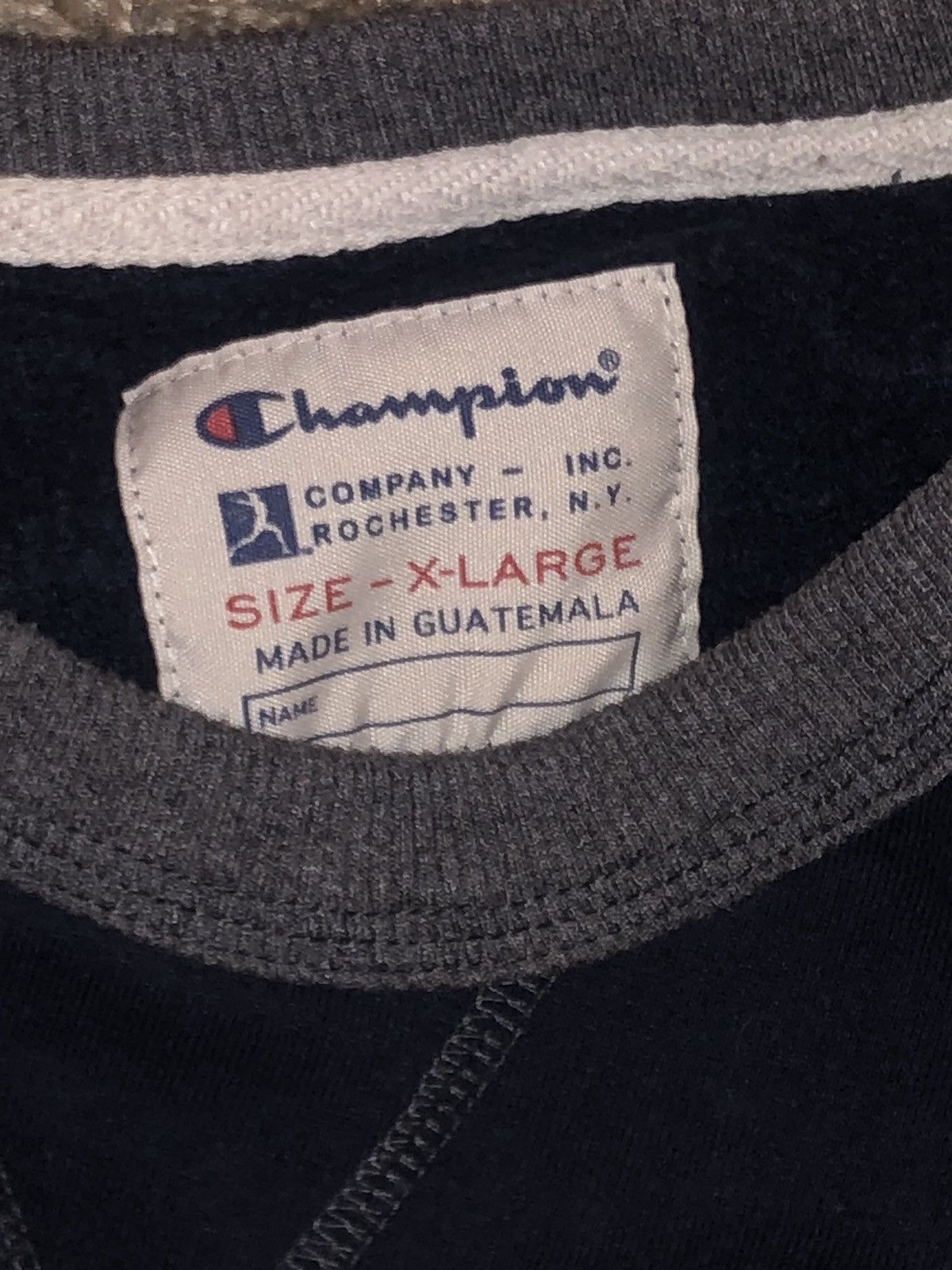 Champion × Vintage Champion Vintage College Style Glenholme Spellout Crewneck Size US XL / EU 56 / 4 - 2 Thumbnail