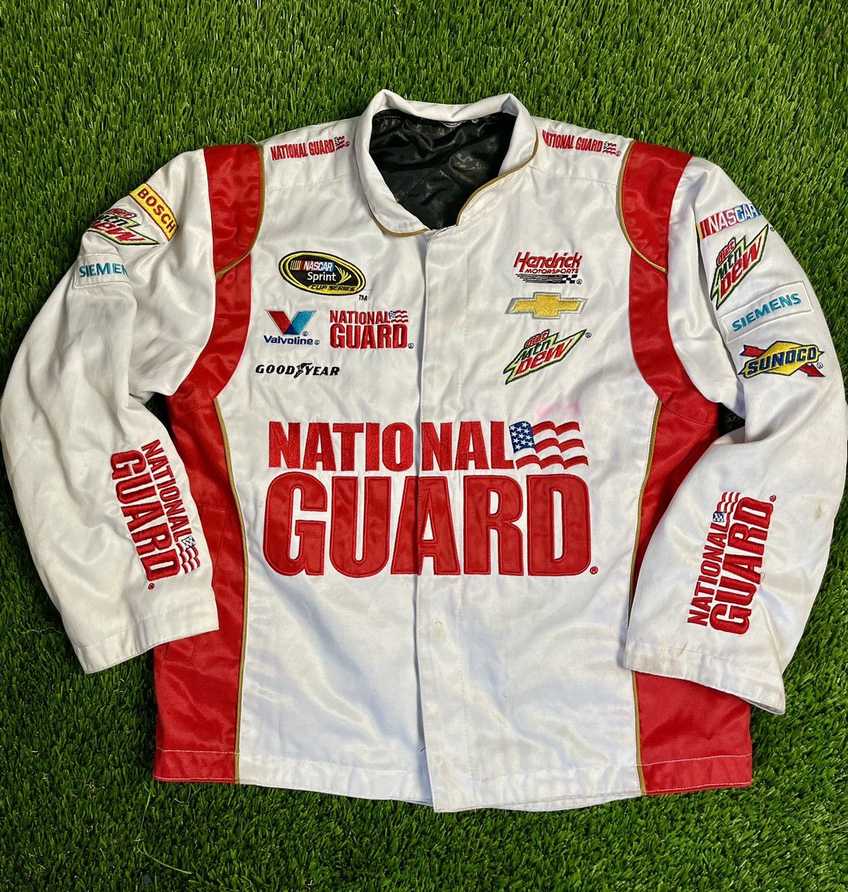 NASCAR × Vintage Vintage National Guard NASCAR Jacket | Grailed