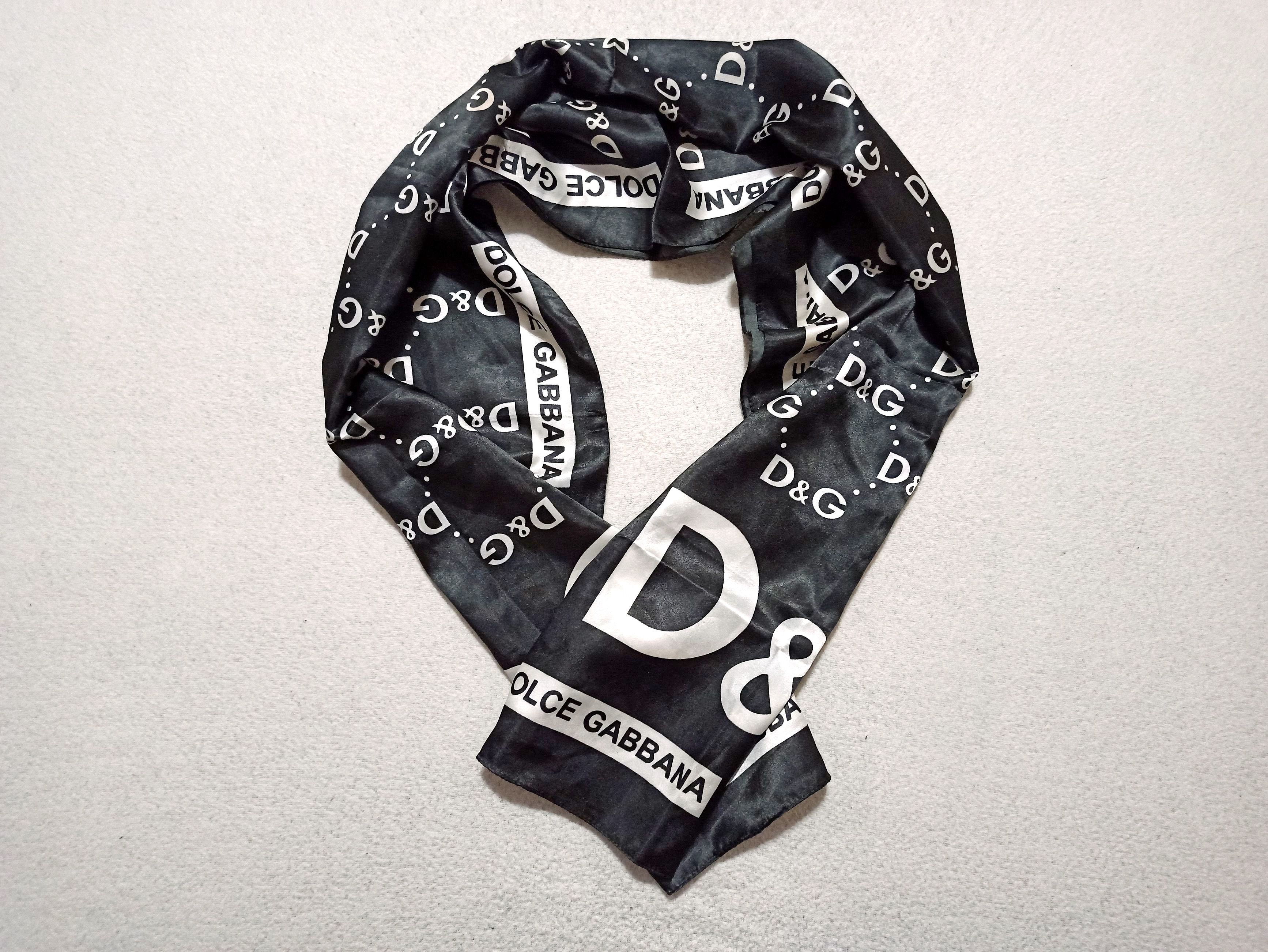 Dolce & Gabbana Dolce & Gabbana Vintage Silk Scarf Size ONE SIZE - 1 Thumbnail