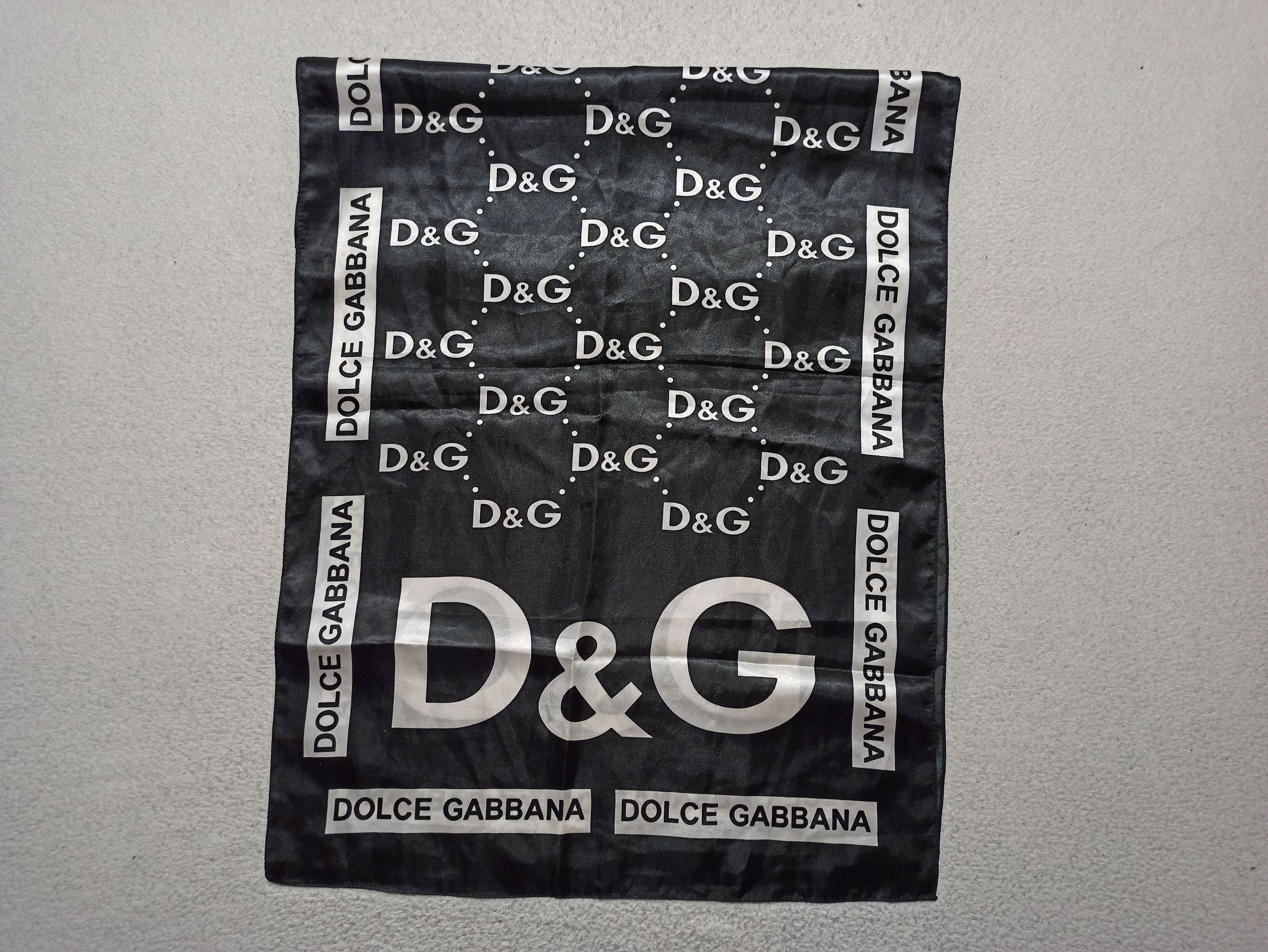 Dolce & Gabbana Dolce & Gabbana Vintage Silk Scarf Size ONE SIZE - 2 Thumbnail