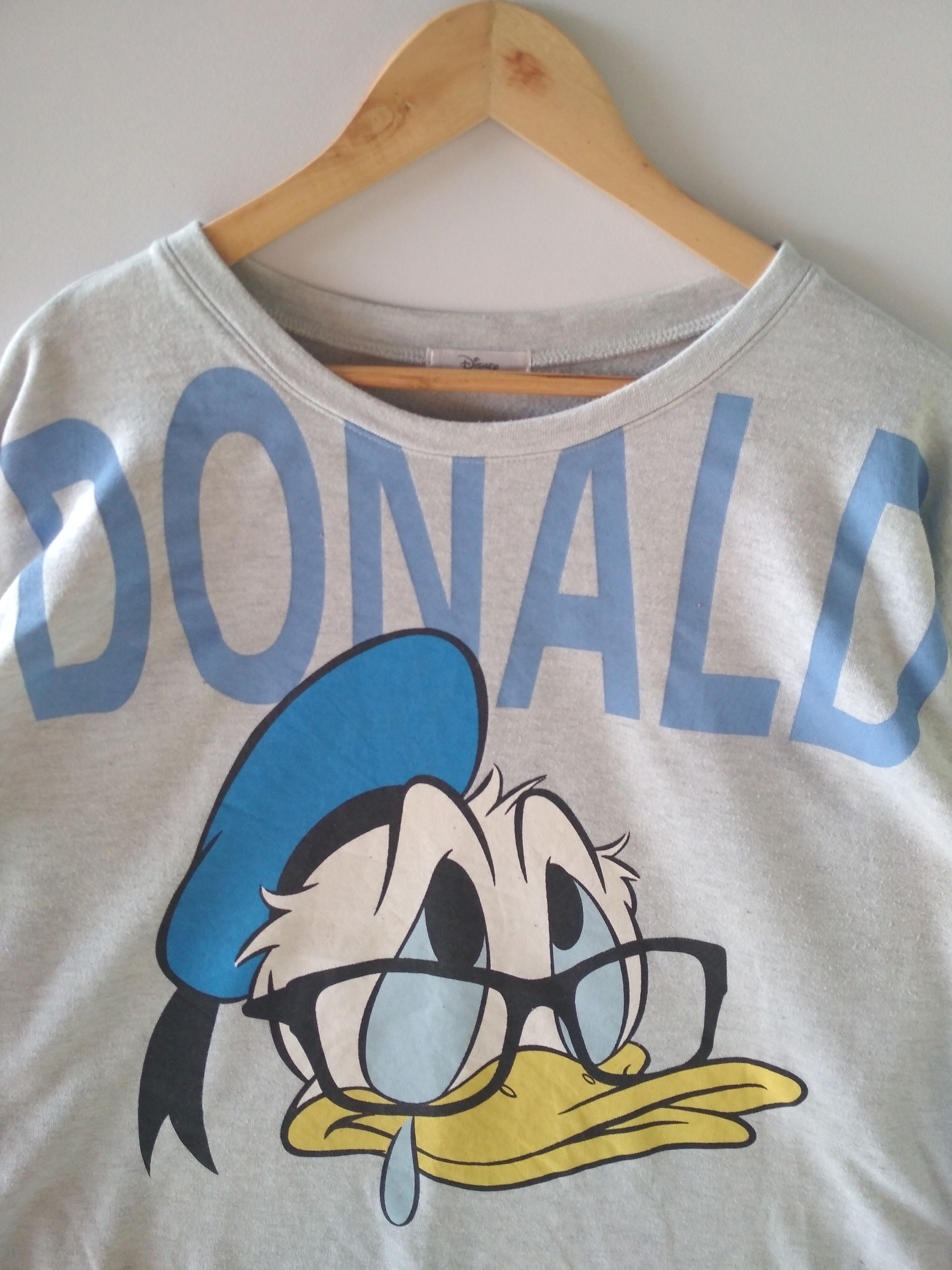 Disney DISNEY DONALD DUCK BIG HEAD RARE NICE DESIGN SWEATSHIRT Size US XL / EU 56 / 4 - 2 Thumbnail