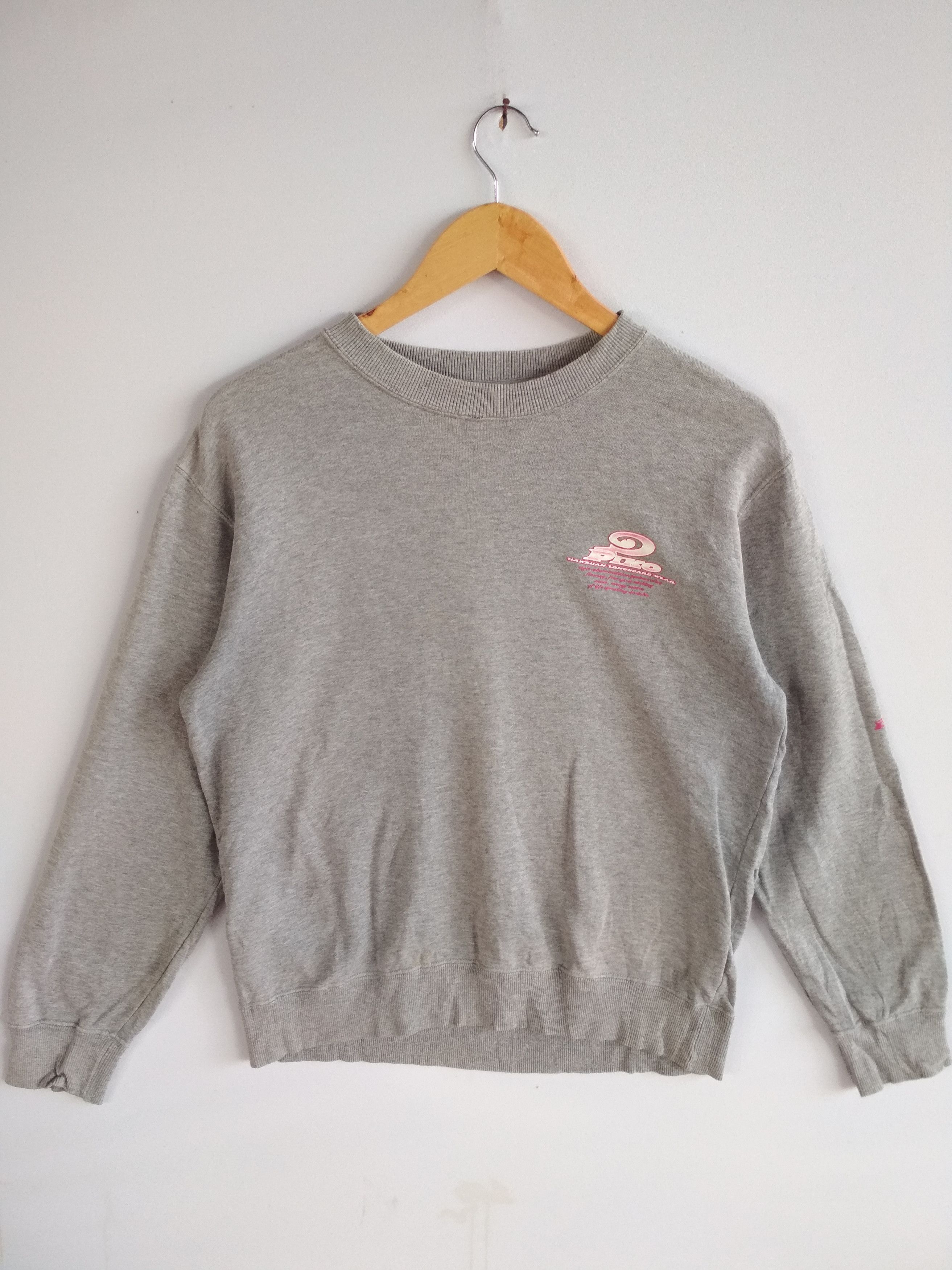 Vintage Piko Hawaiian Longboard Wear Big Logo Spellout Pullover Size US M / EU 48-50 / 2 - 1 Thumbnail
