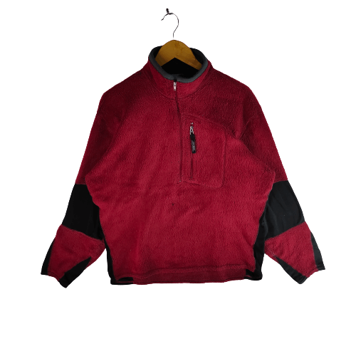 Patagonia PATAGONIA Made in USA Polartec Half Zipper Fleece Size US XL / EU 56 / 4 - 1 Thumbnail