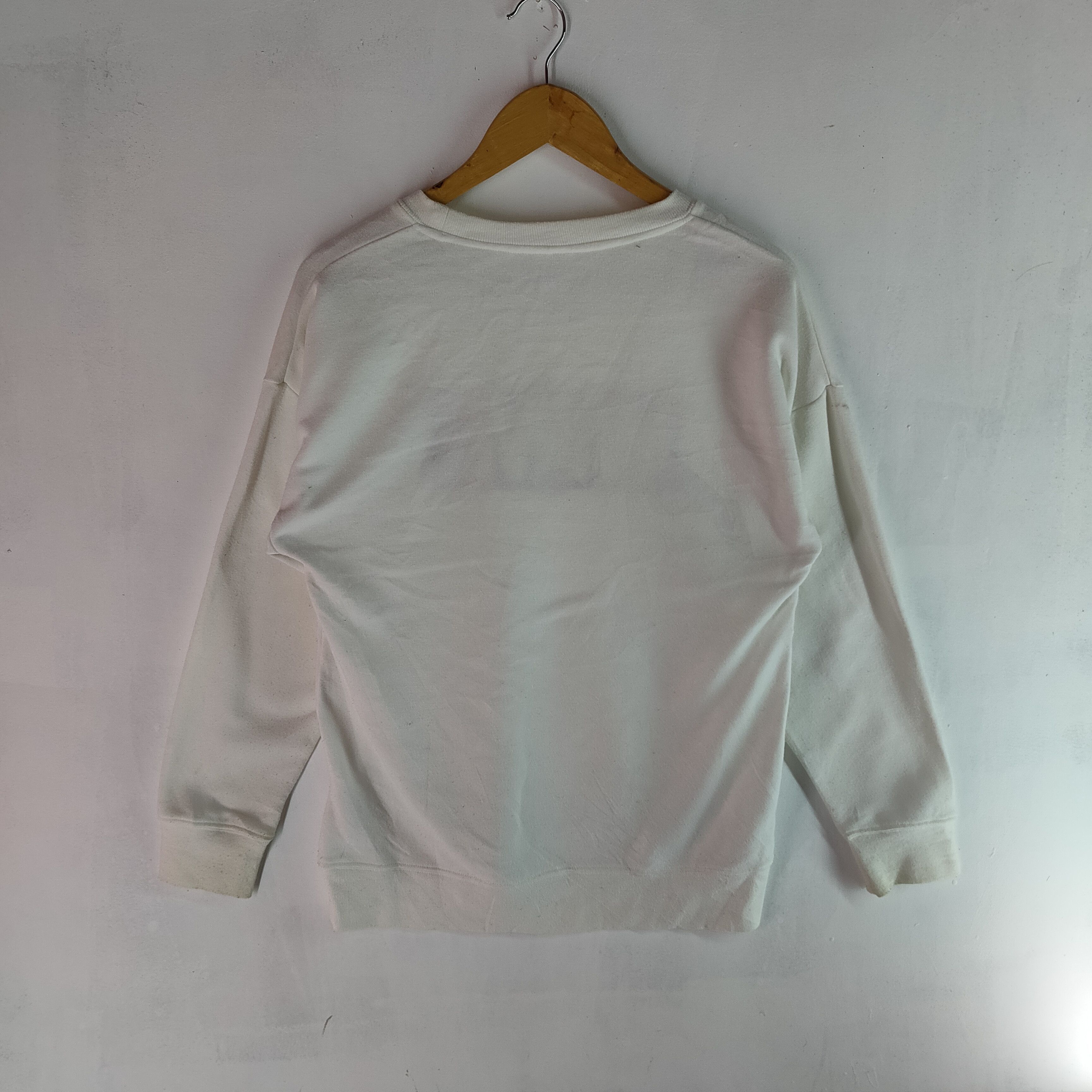 Marvel Comics MARVEL Big Embroidery Spell Out White Sweatshirt Size US M / EU 48-50 / 2 - 5 Thumbnail