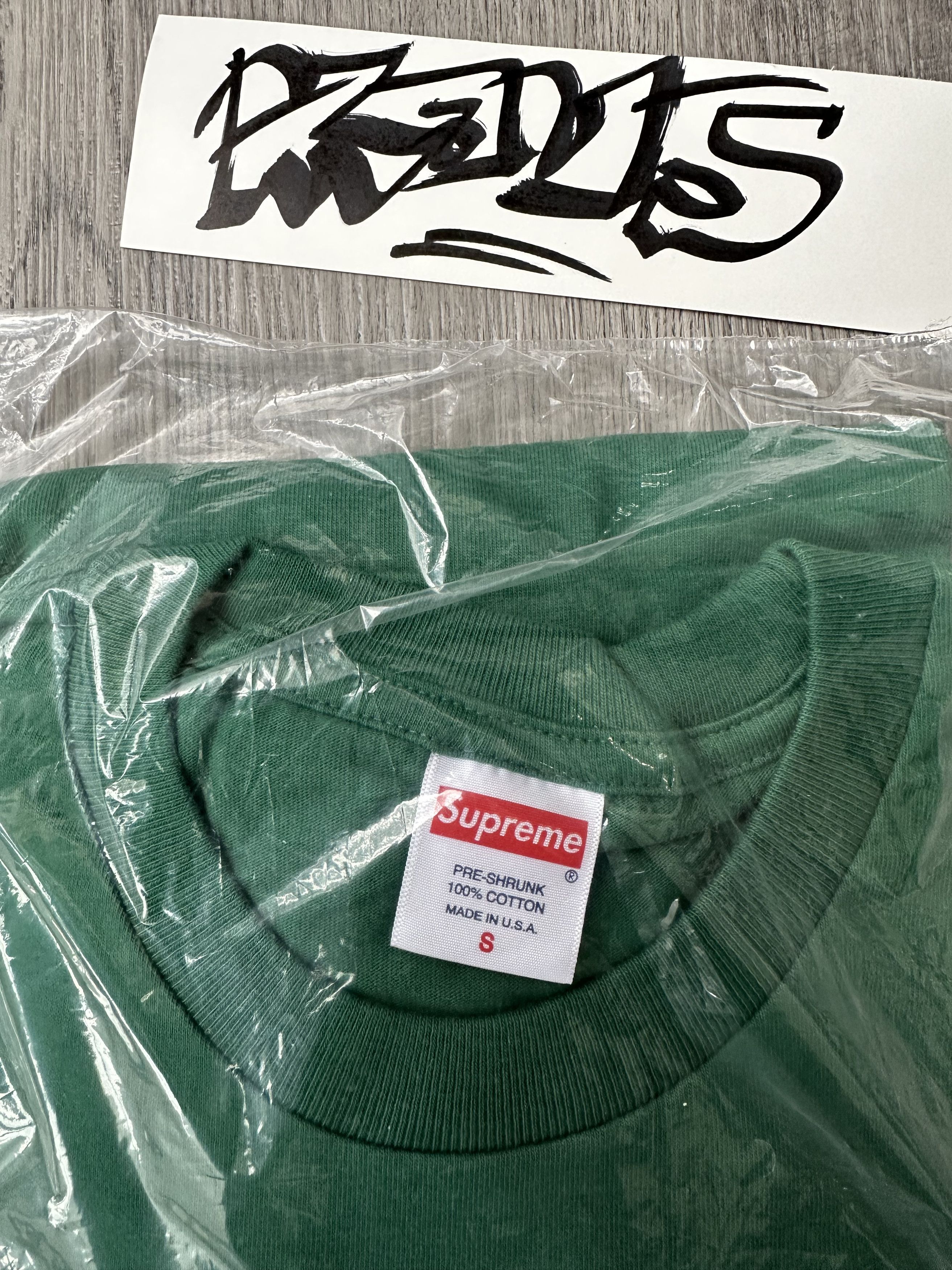 Supreme Supreme Pine Green Long Sleeve Box Logo Tee Small Size US S / EU 44-46 / 1 - 2 Thumbnail