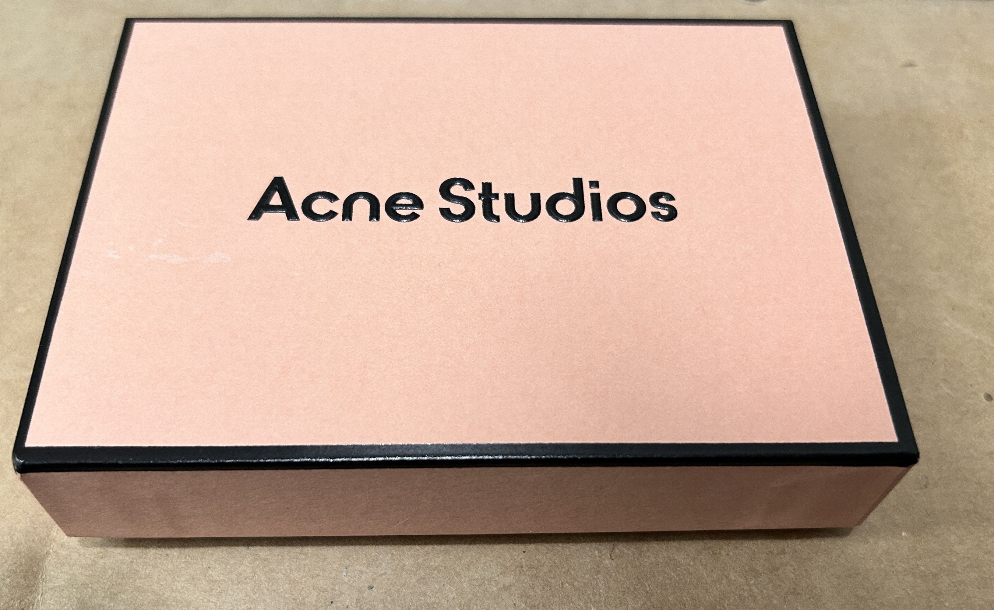 Acne Studios ACNE STUDIOS LEATHER CARD CASE WALLET BLACK Size ONE SIZE - 2 Thumbnail