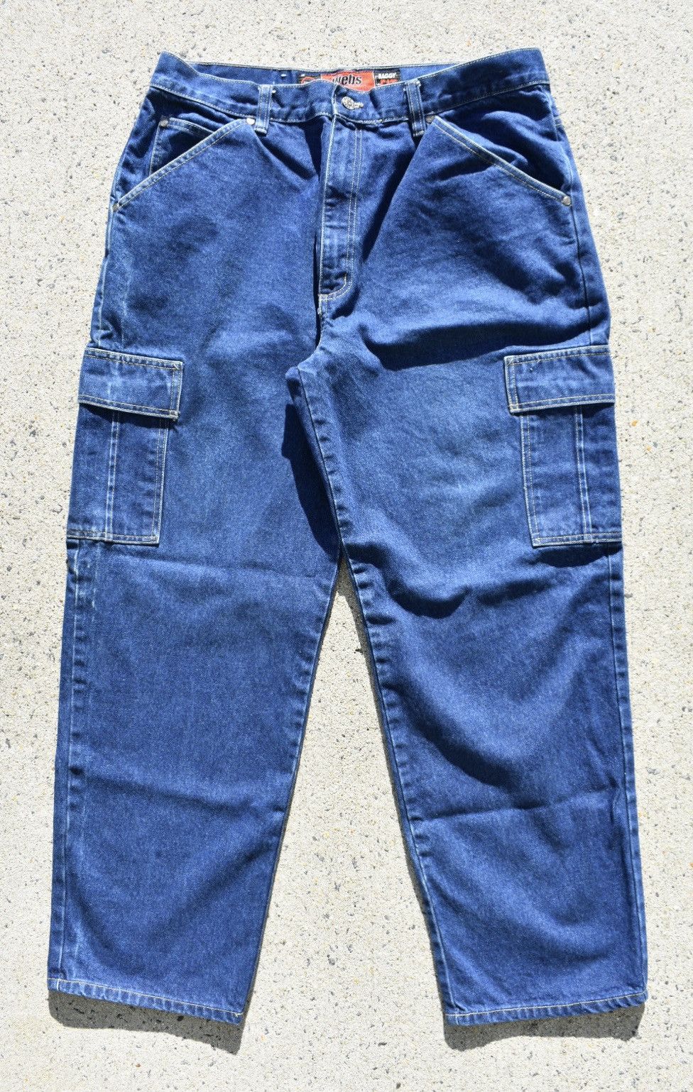 Vintage Vintage Y2K Webs Cargo Denim (38X32) Size US 38 / EU 54 - 1 Thumbnail
