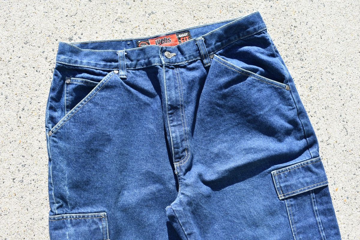 Vintage Vintage Y2K Webs Cargo Denim (38X32) Size US 38 / EU 54 - 3 Thumbnail