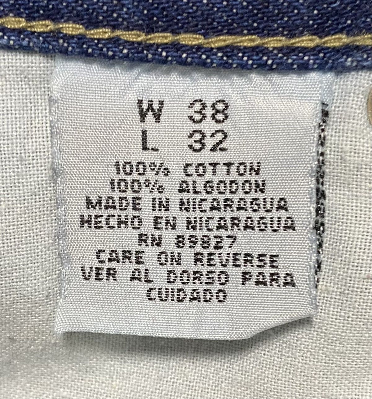 Vintage Vintage Y2K Webs Cargo Denim (38X32) Size US 38 / EU 54 - 6 Thumbnail